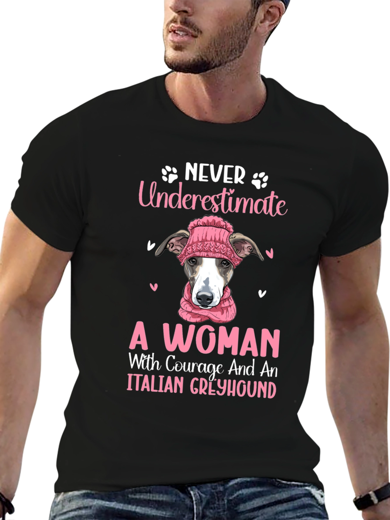 Italian Greyhound Womans T-Shirt