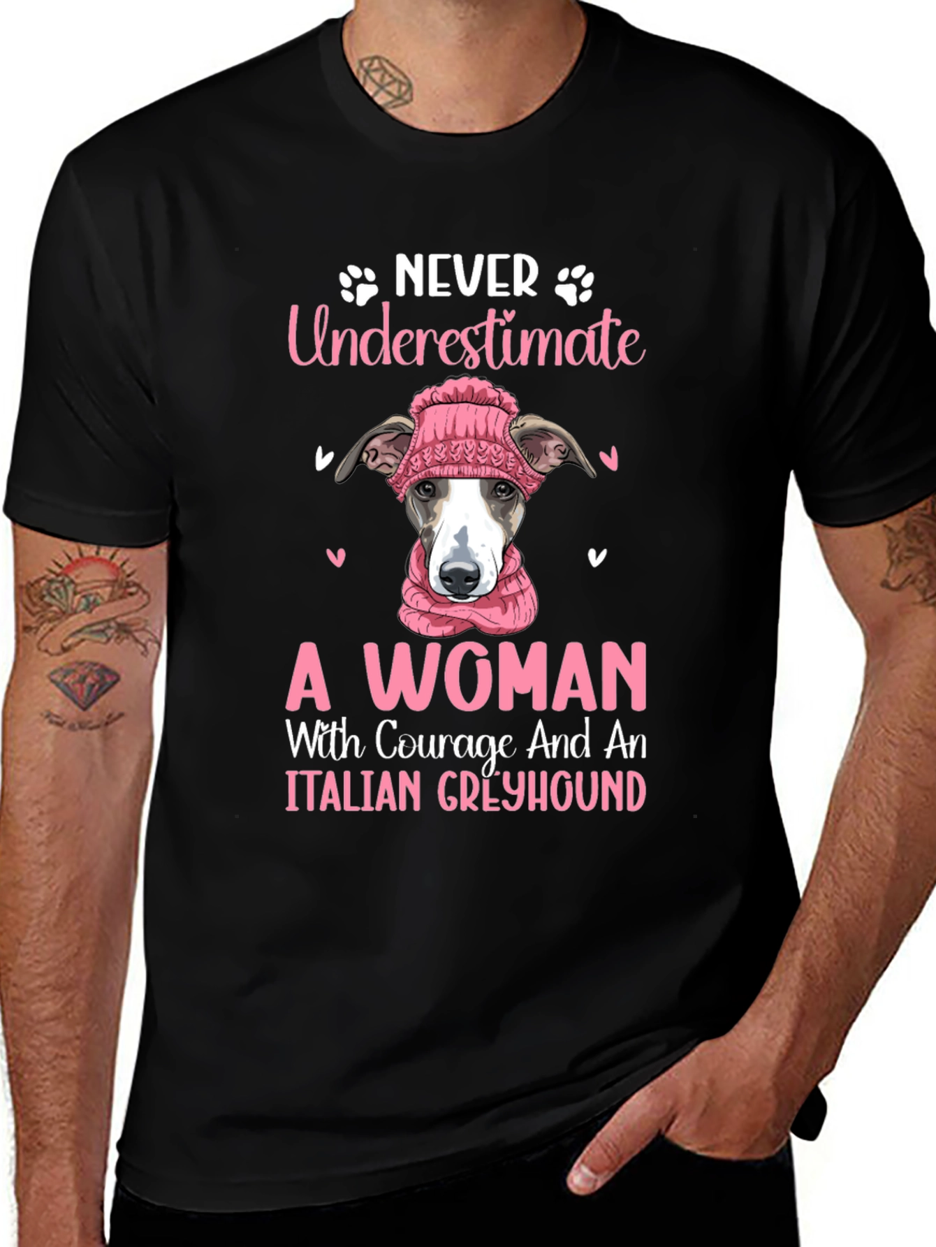 Italian Greyhound Womans T-Shirt