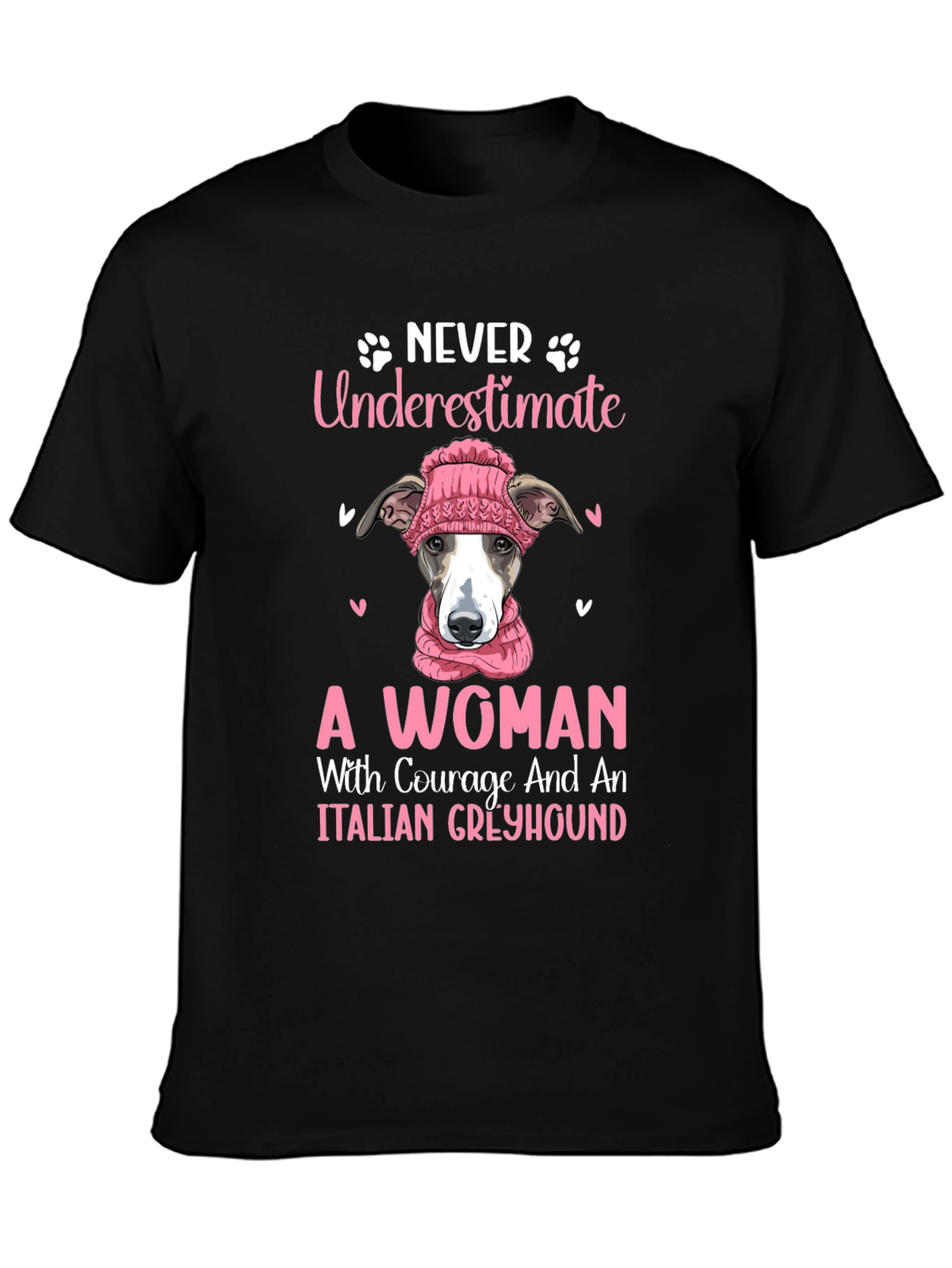 Italian Greyhound Womans T-Shirt