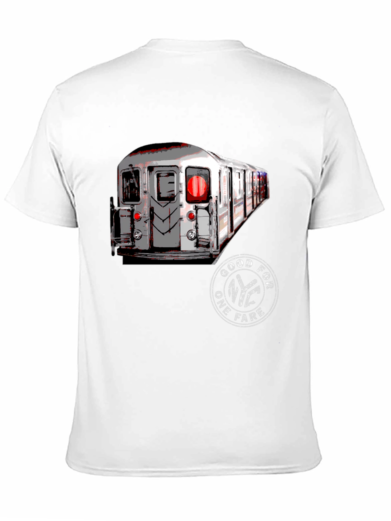 NYC Subway Train Graphic Tee