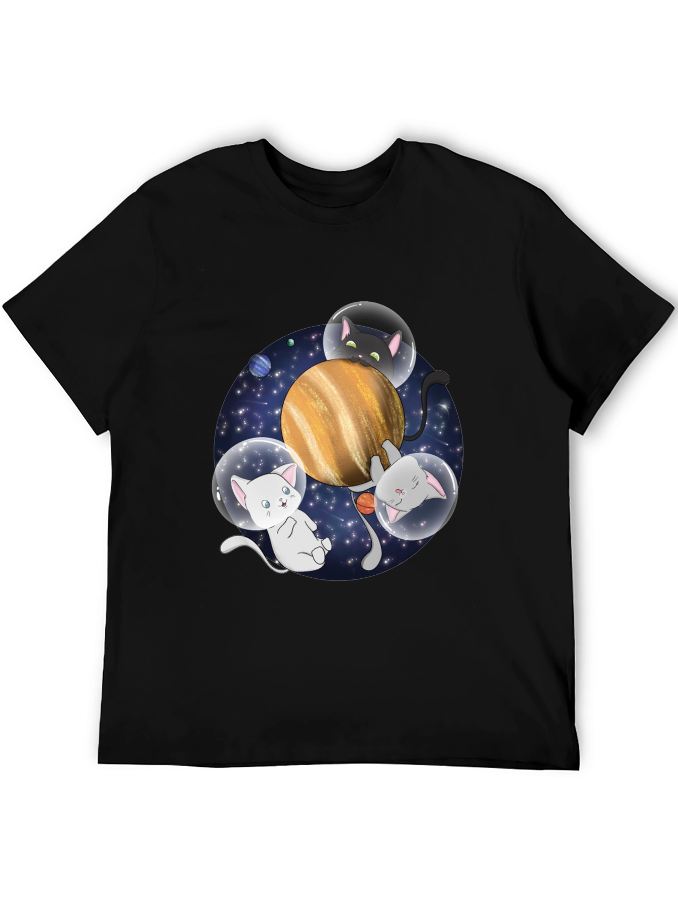 Space Cats T-Shirt - Galaxy Adventure