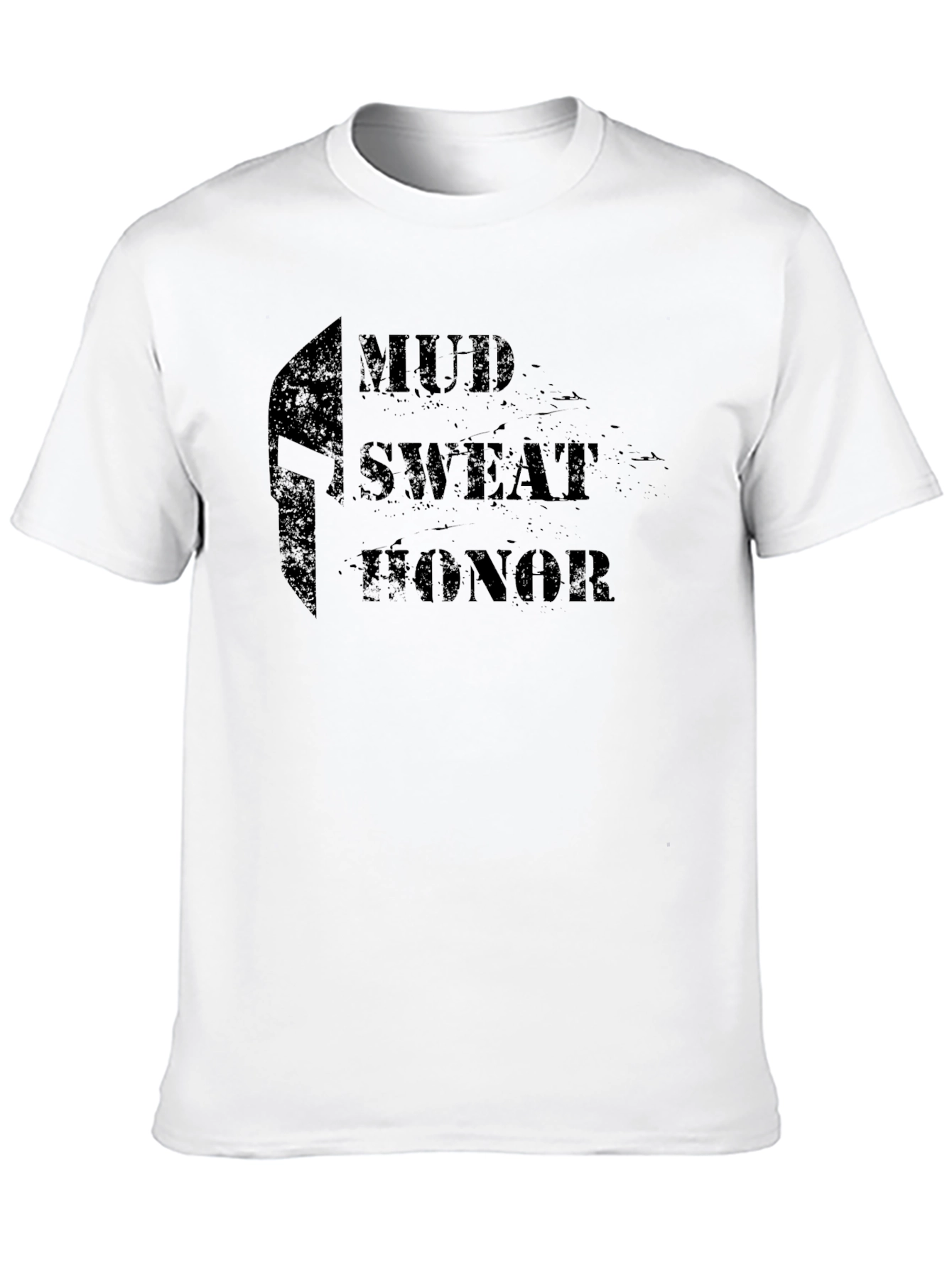 Mud Sweat Honor Graphic Tee - Black