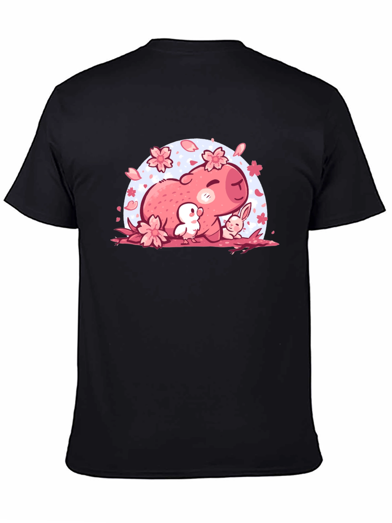 Cute Capybara & Friends Graphic Tee
