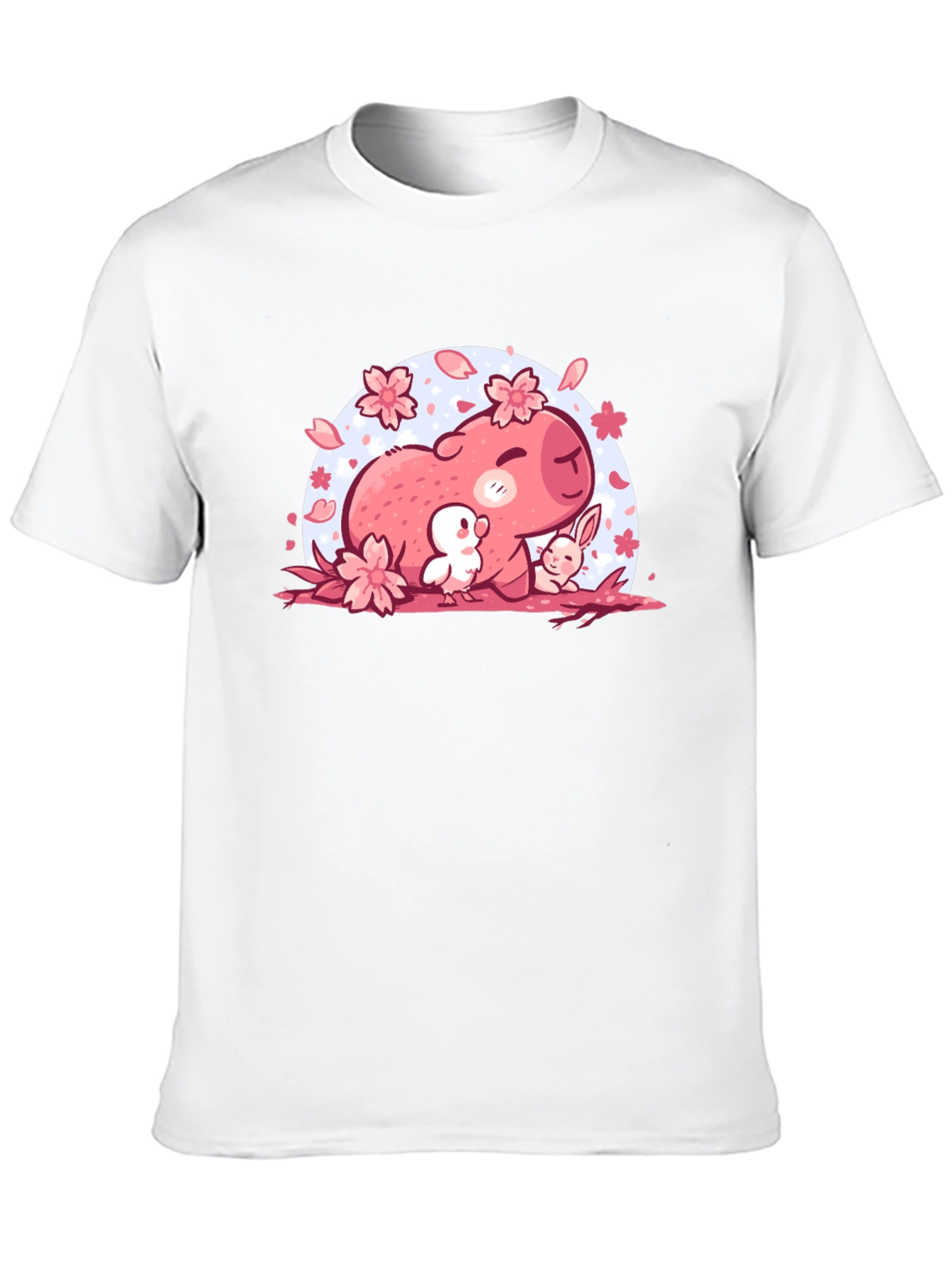 Cute Capybara & Friends Graphic Tee