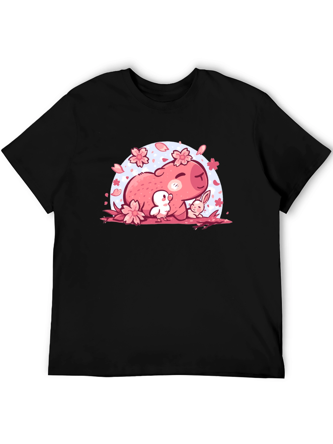 Cute Capybara & Friends Graphic Tee
