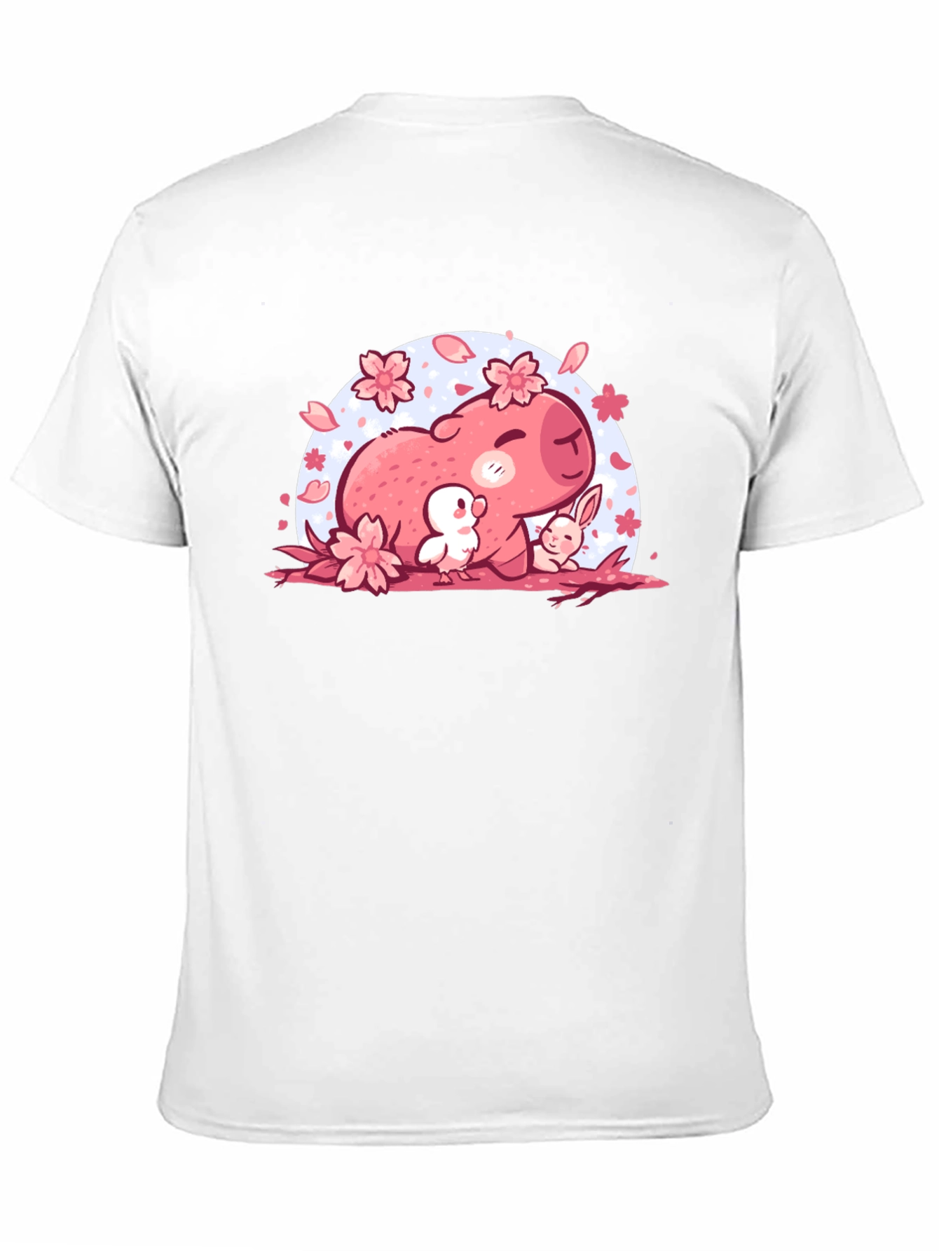 Cute Capybara & Friends Graphic Tee