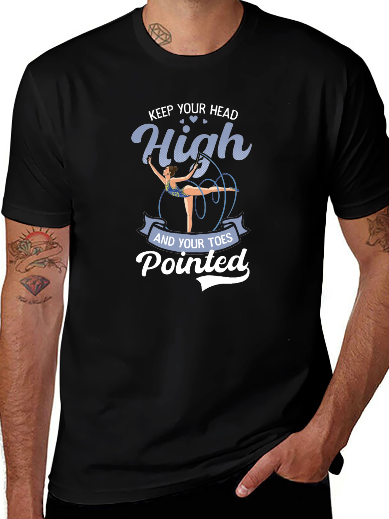 Rhythmic Gymnastics T-Shirt: Keep Your Head High