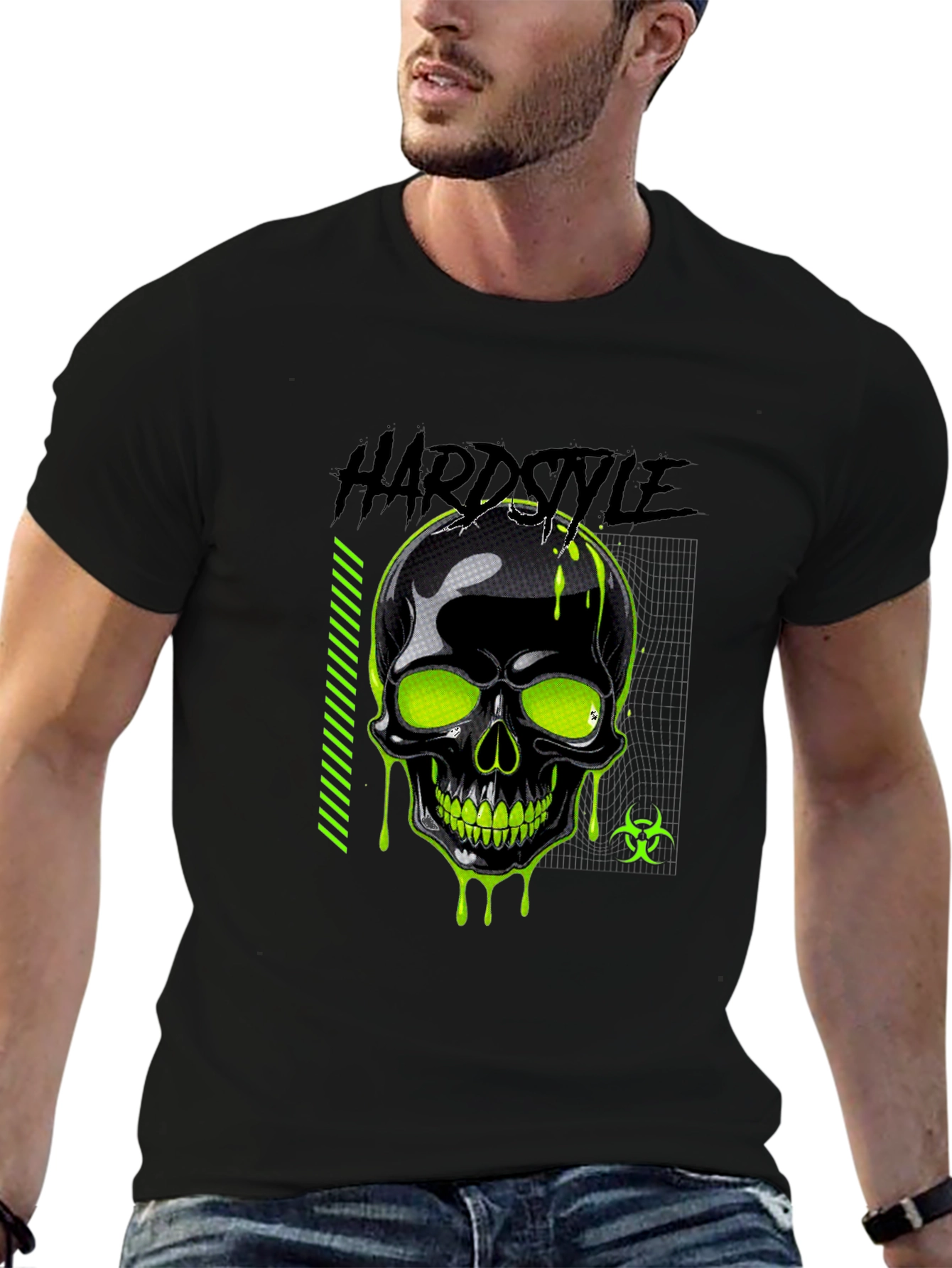 Hardstyle Skull Graphic Tee