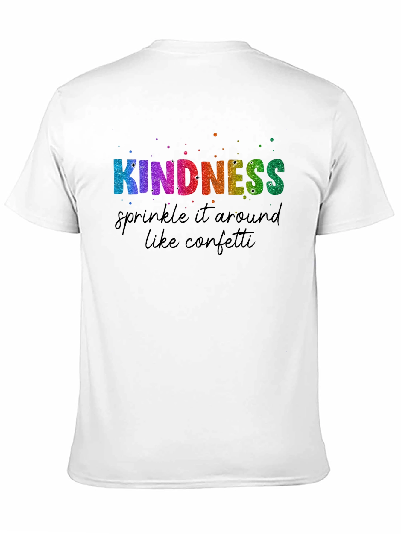 Kindness Confetti Graphic Tee - Spread Positivity!