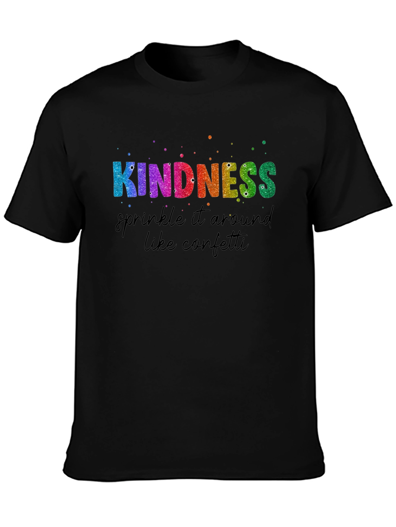 Kindness Confetti Graphic Tee - Spread Positivity!