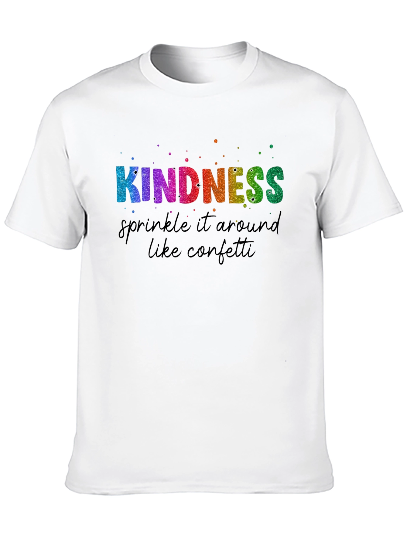 Kindness Confetti Graphic Tee - Spread Positivity!