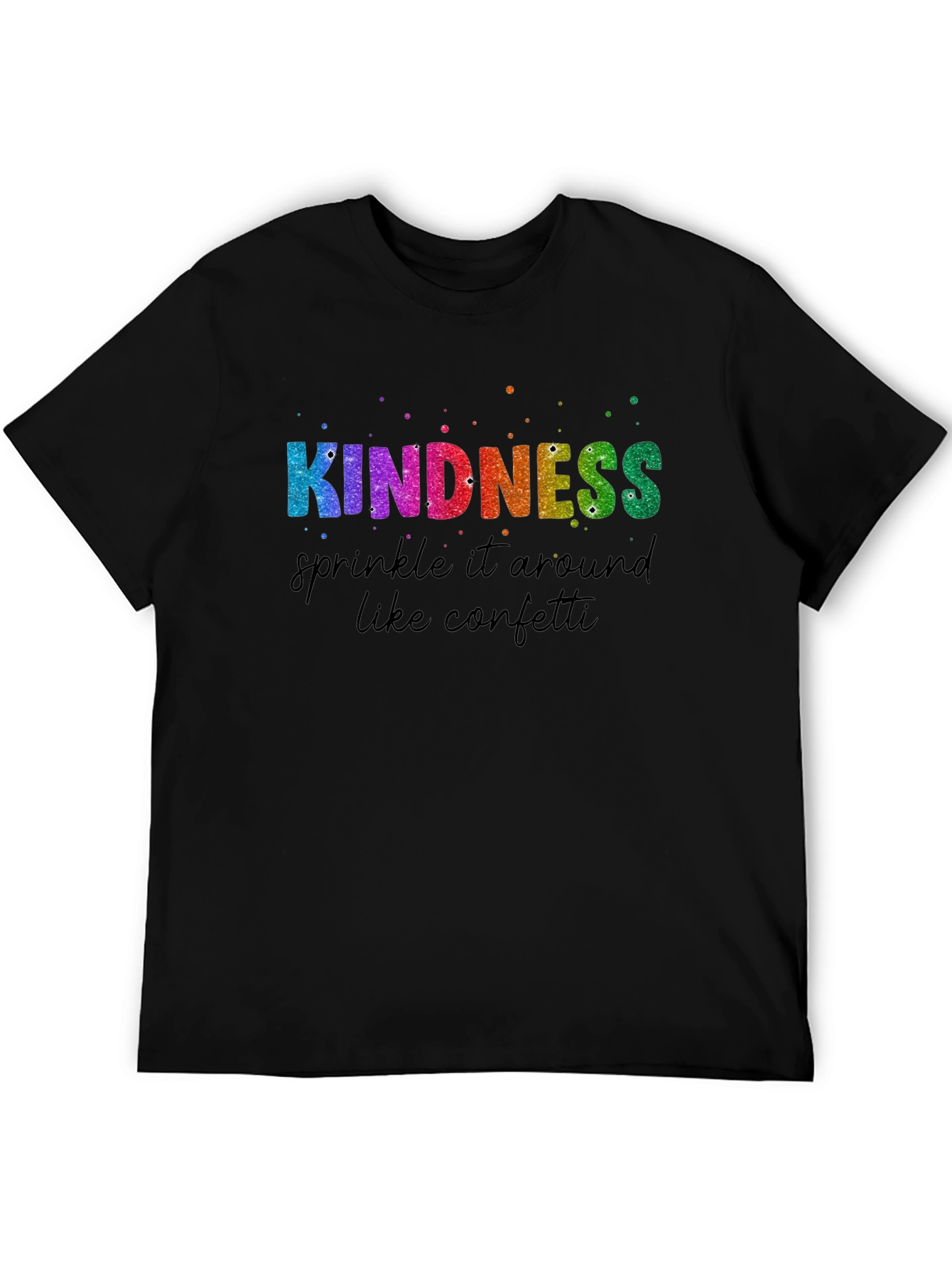 Kindness Confetti Graphic Tee - Spread Positivity!