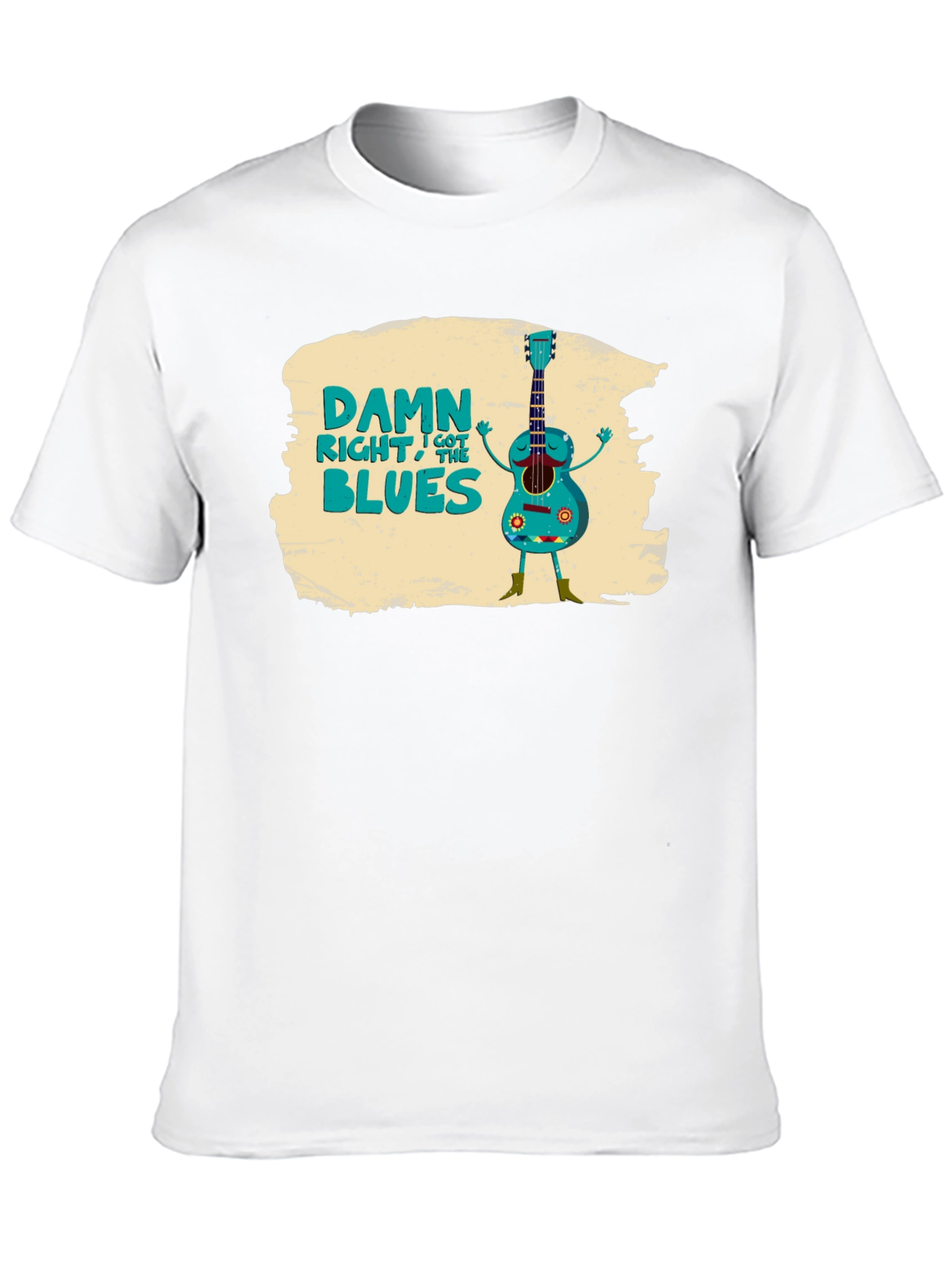Damn Right I Got the Blues Graphic T-Shirt