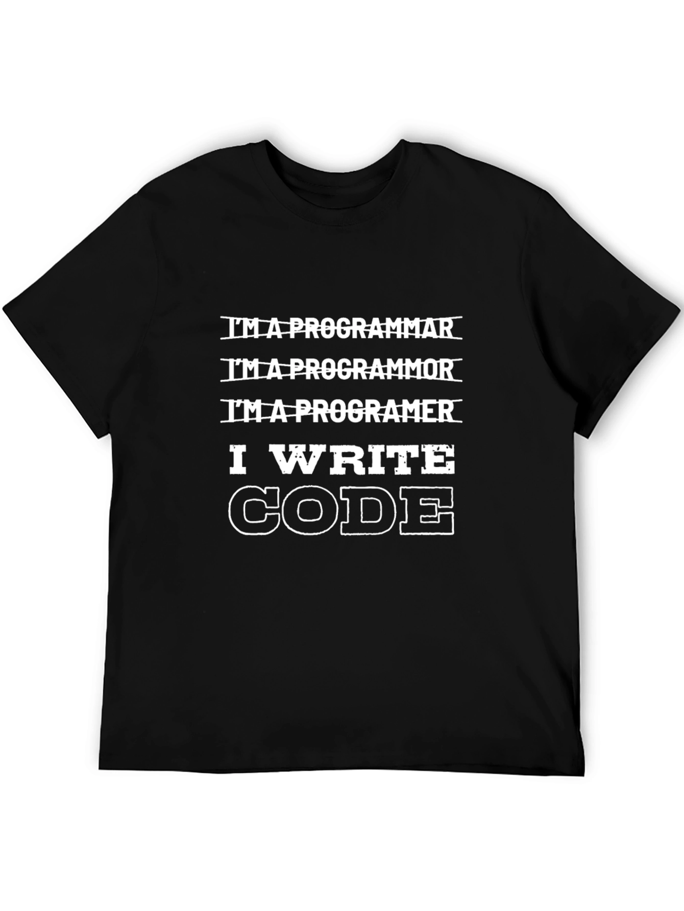 I Write Code T-Shirt - Funny Programmer Tee