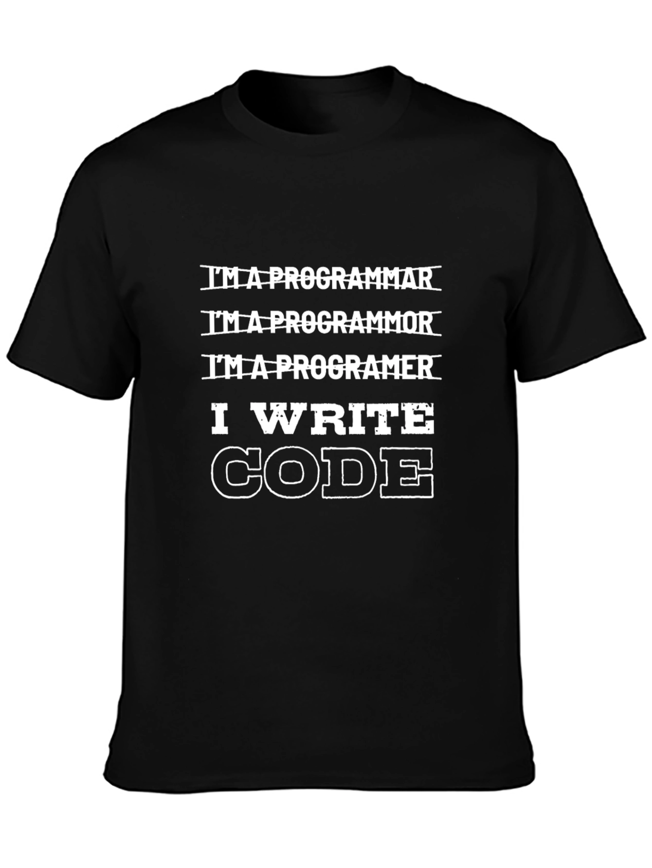 I Write Code T-Shirt - Funny Programmer Tee