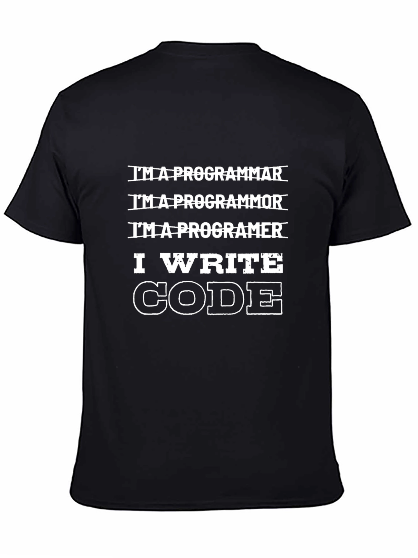 I Write Code T-Shirt - Funny Programmer Tee