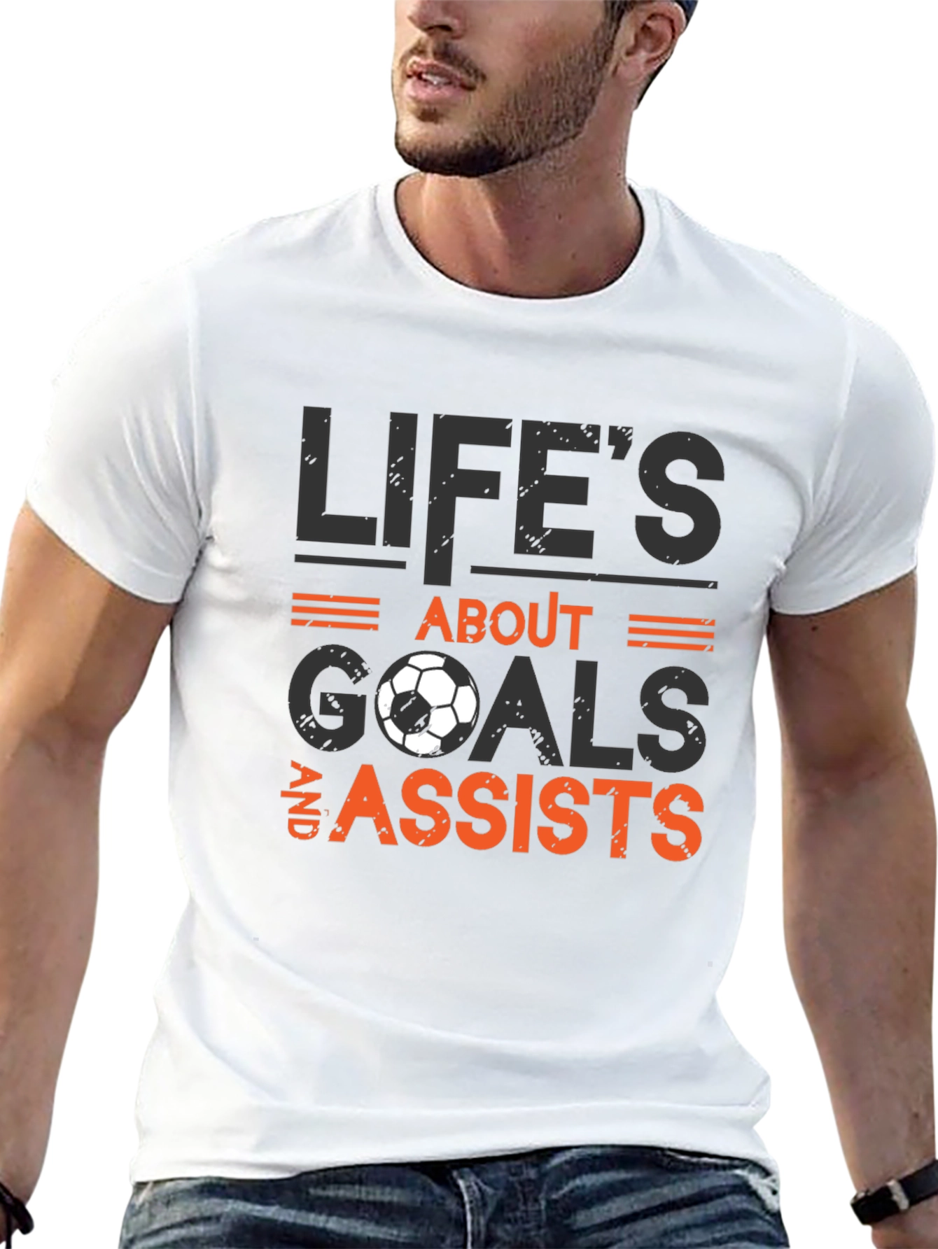 Lifes About Goals & Assists T-Shirt