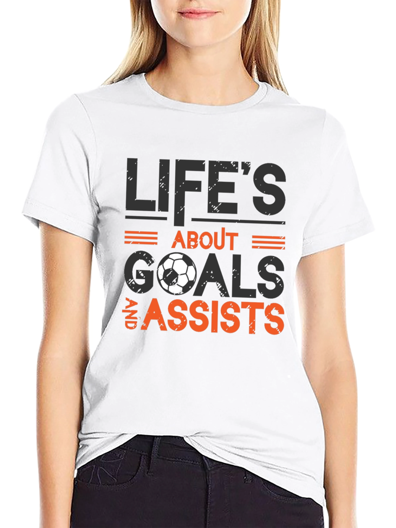 Lifes About Goals & Assists T-Shirt
