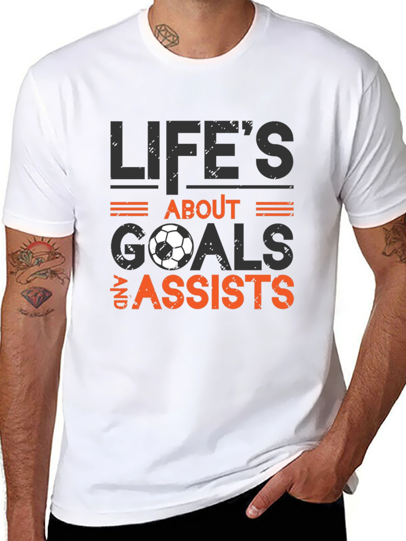 Lifes About Goals & Assists T-Shirt