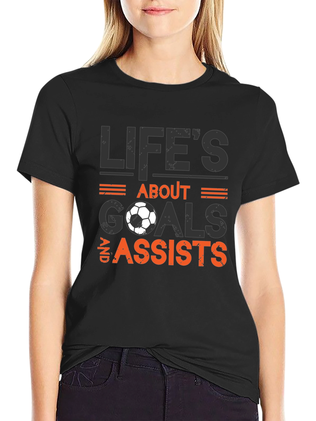 Lifes About Goals & Assists T-Shirt