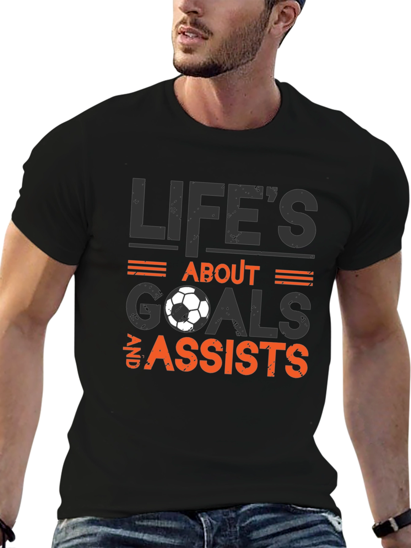 Lifes About Goals & Assists T-Shirt