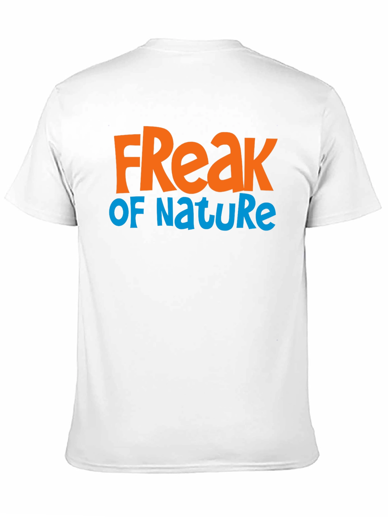 Freak Of Nature Graphic Print Black T-Shirt
