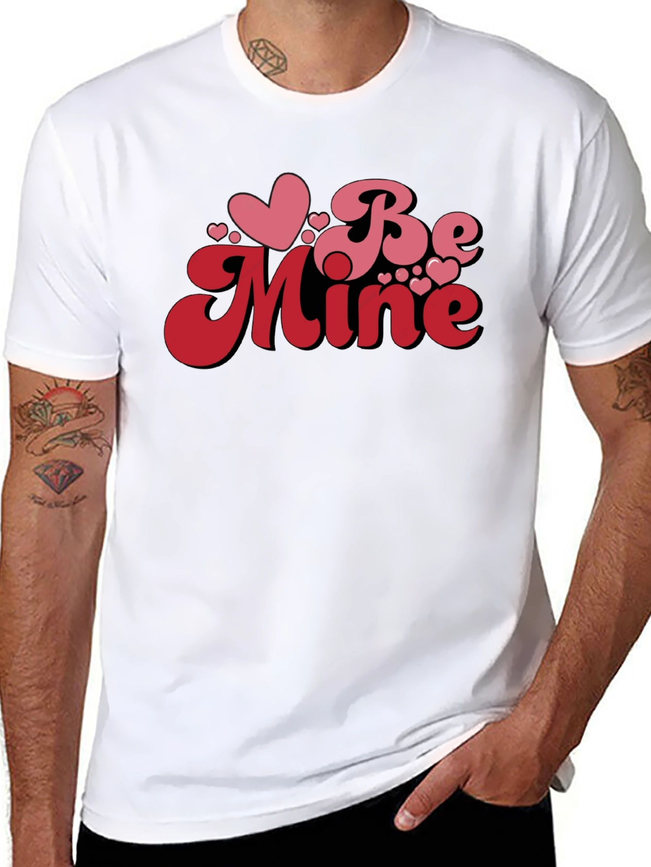 Be Mine Valentines Day Graphic Tee