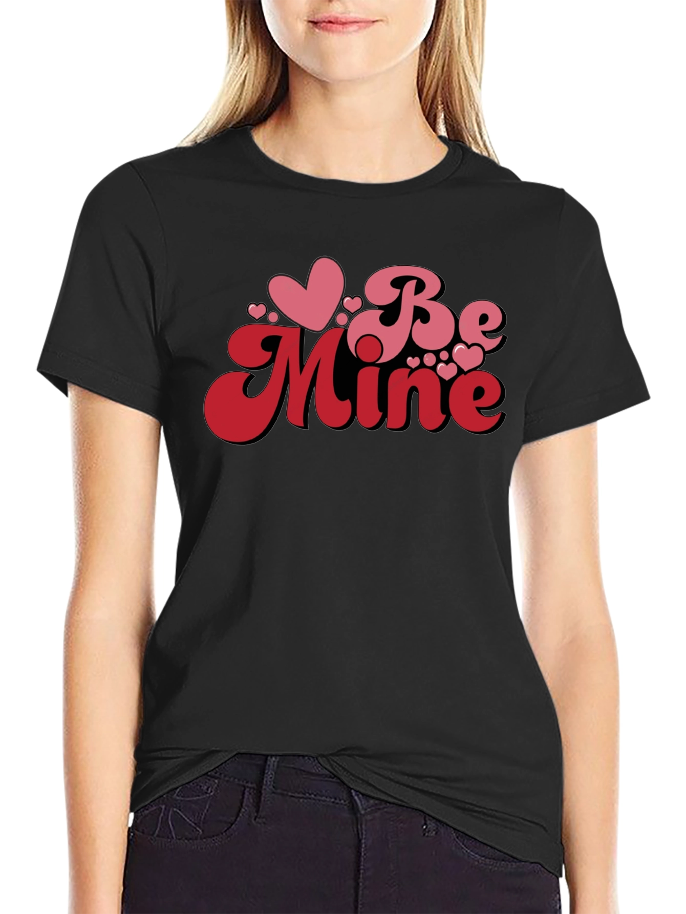 Be Mine Valentines Day Graphic Tee