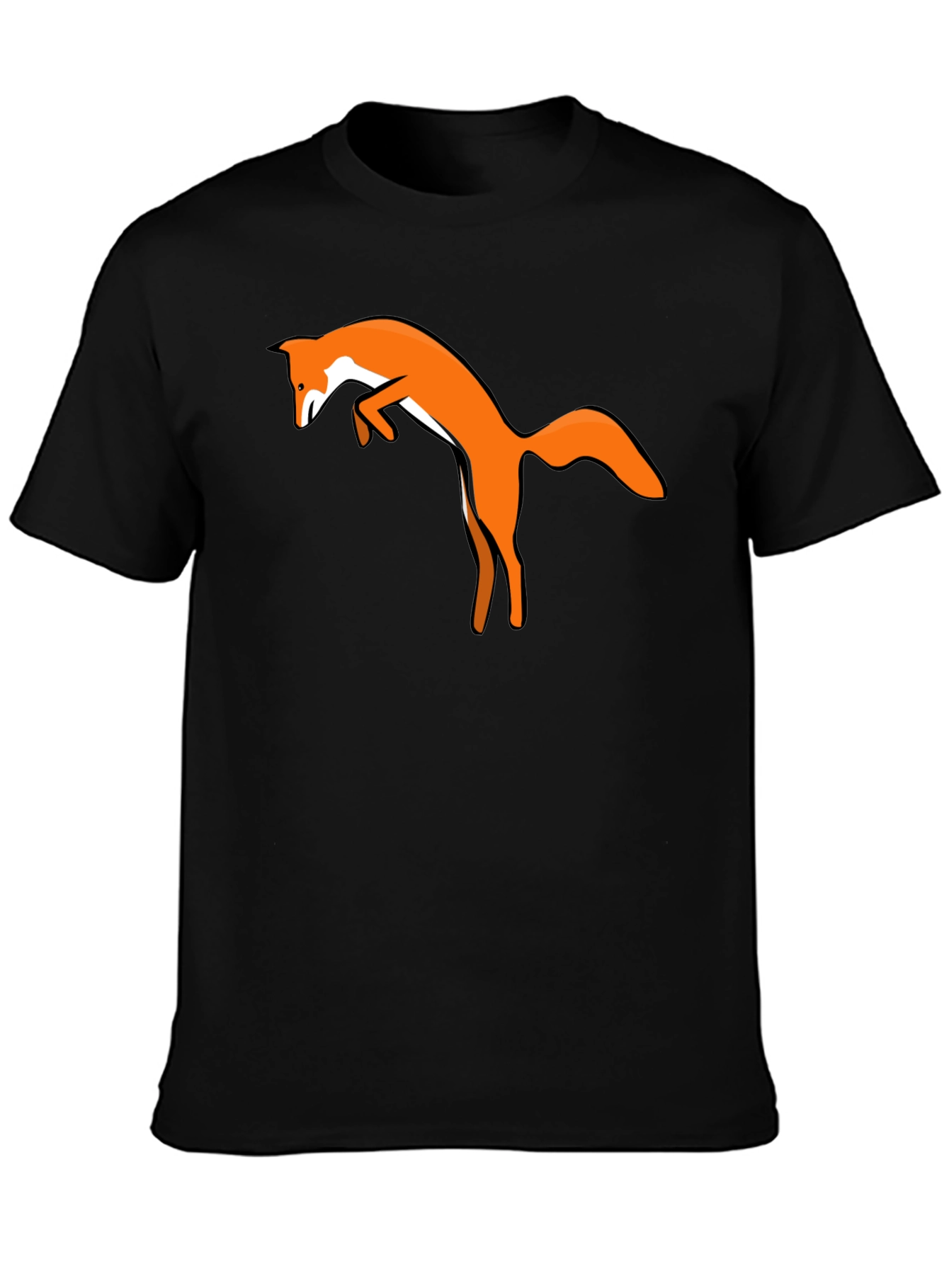 Fox Graphic Black T-Shirt