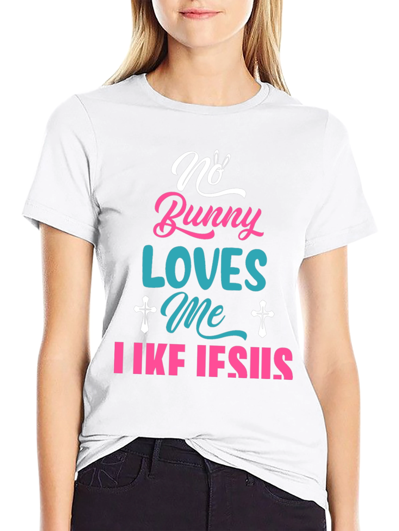 No Bunny Loves Me Like Jesus Easter T-Shirt