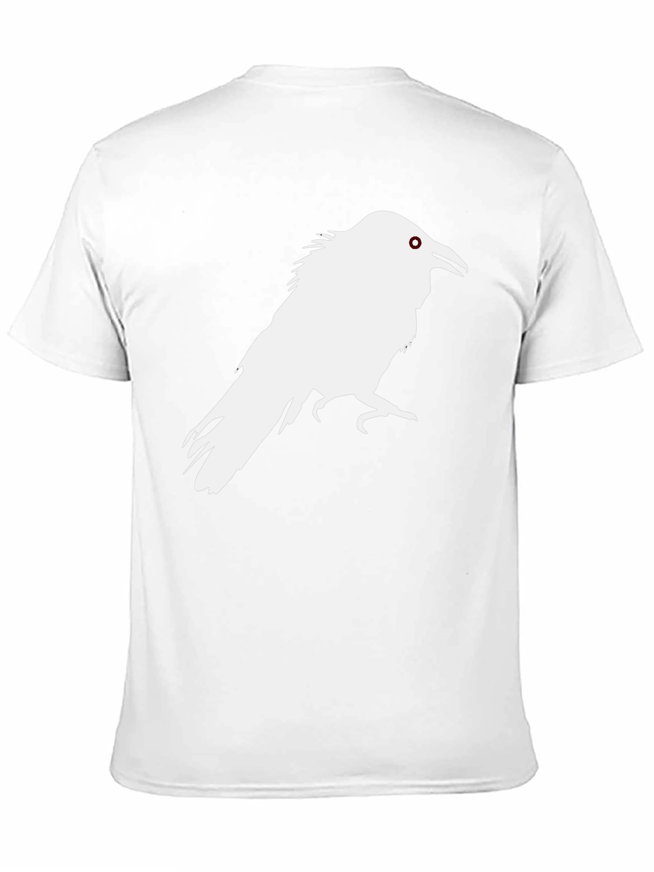 Raven Graphic T-Shirt - Bold Crow Design