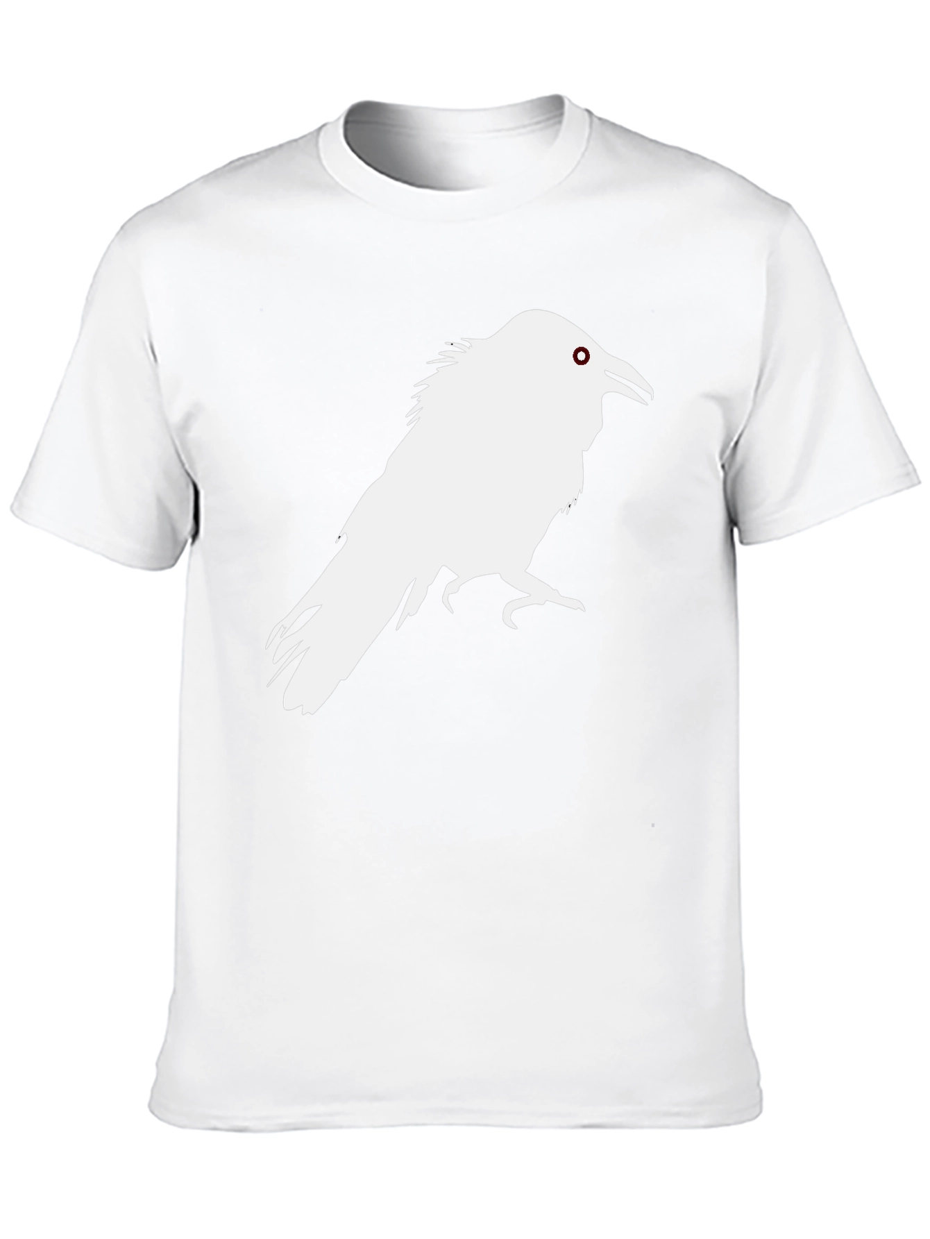 Raven Graphic T-Shirt - Bold Crow Design