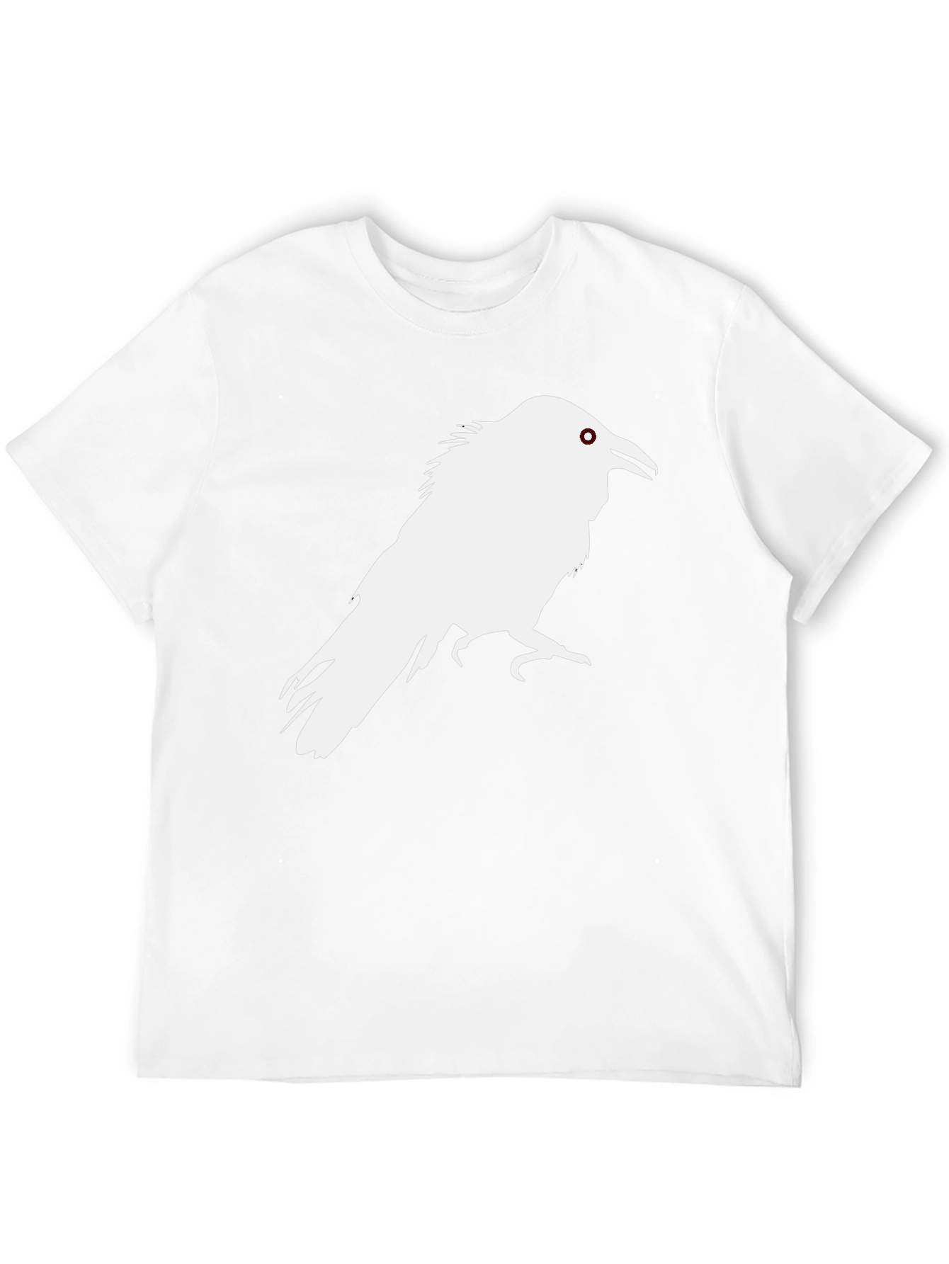 Raven Graphic T-Shirt - Bold Crow Design