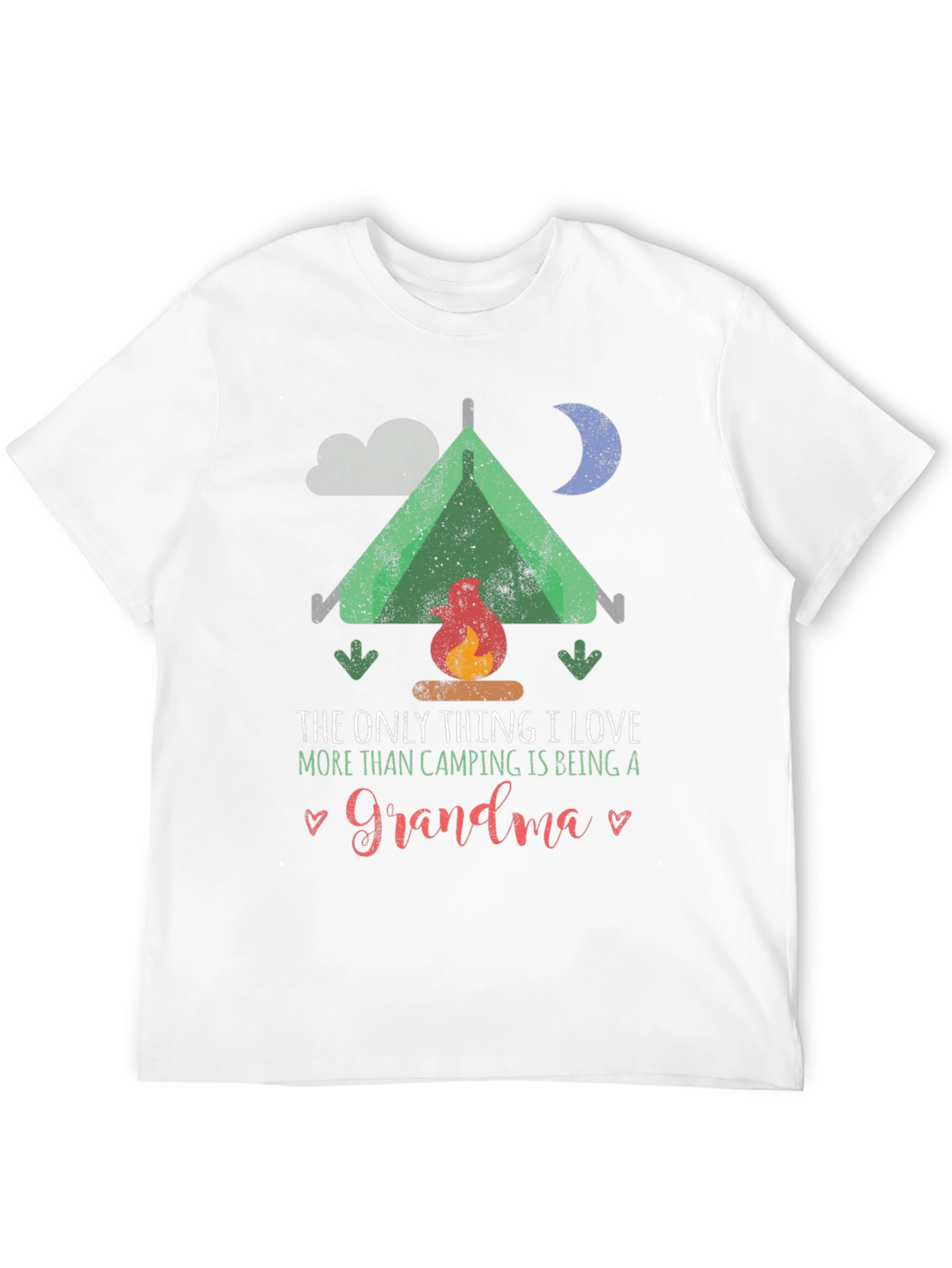 Camping Grandma Graphic Tee