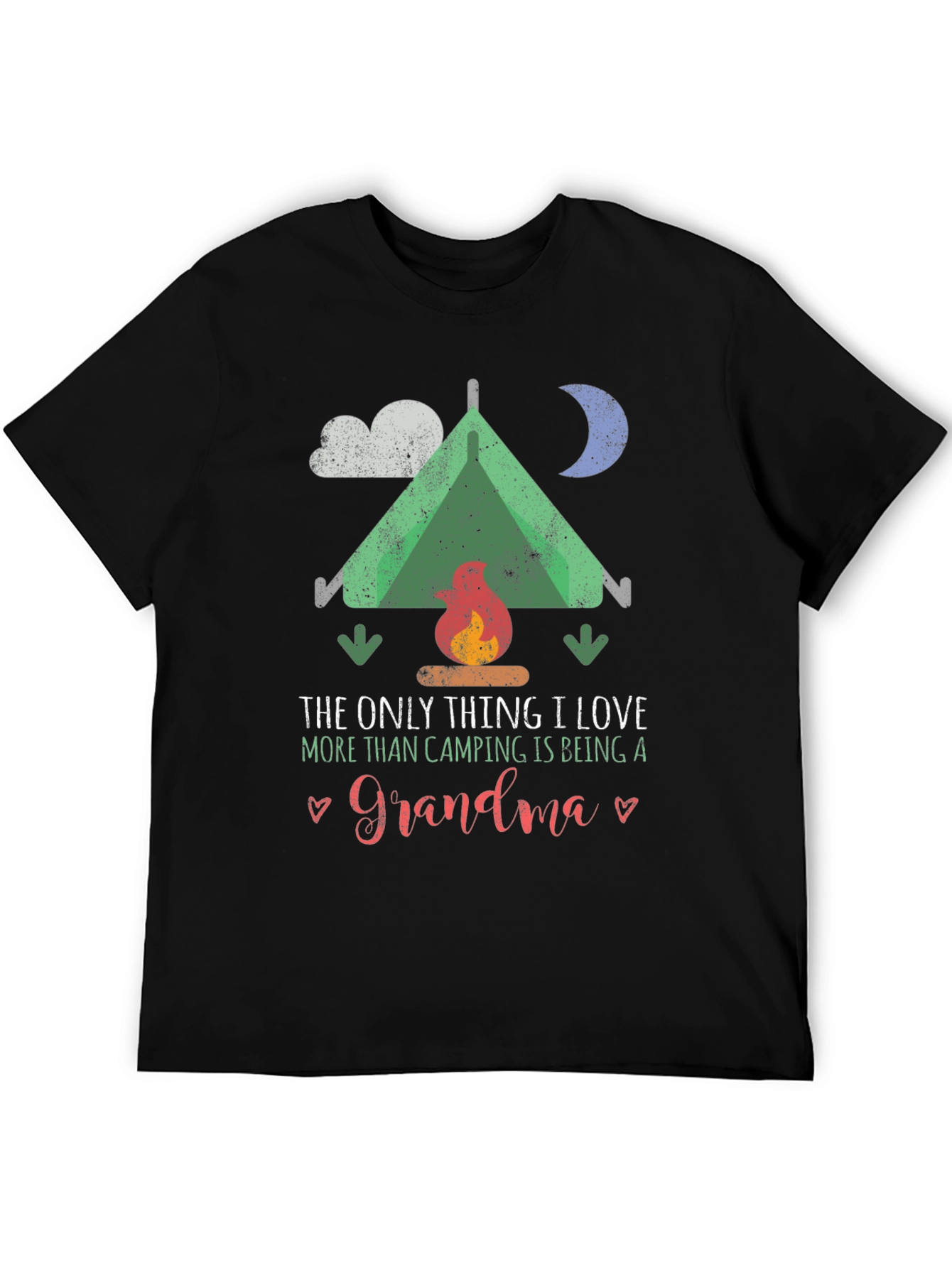 Camping Grandma Graphic Tee