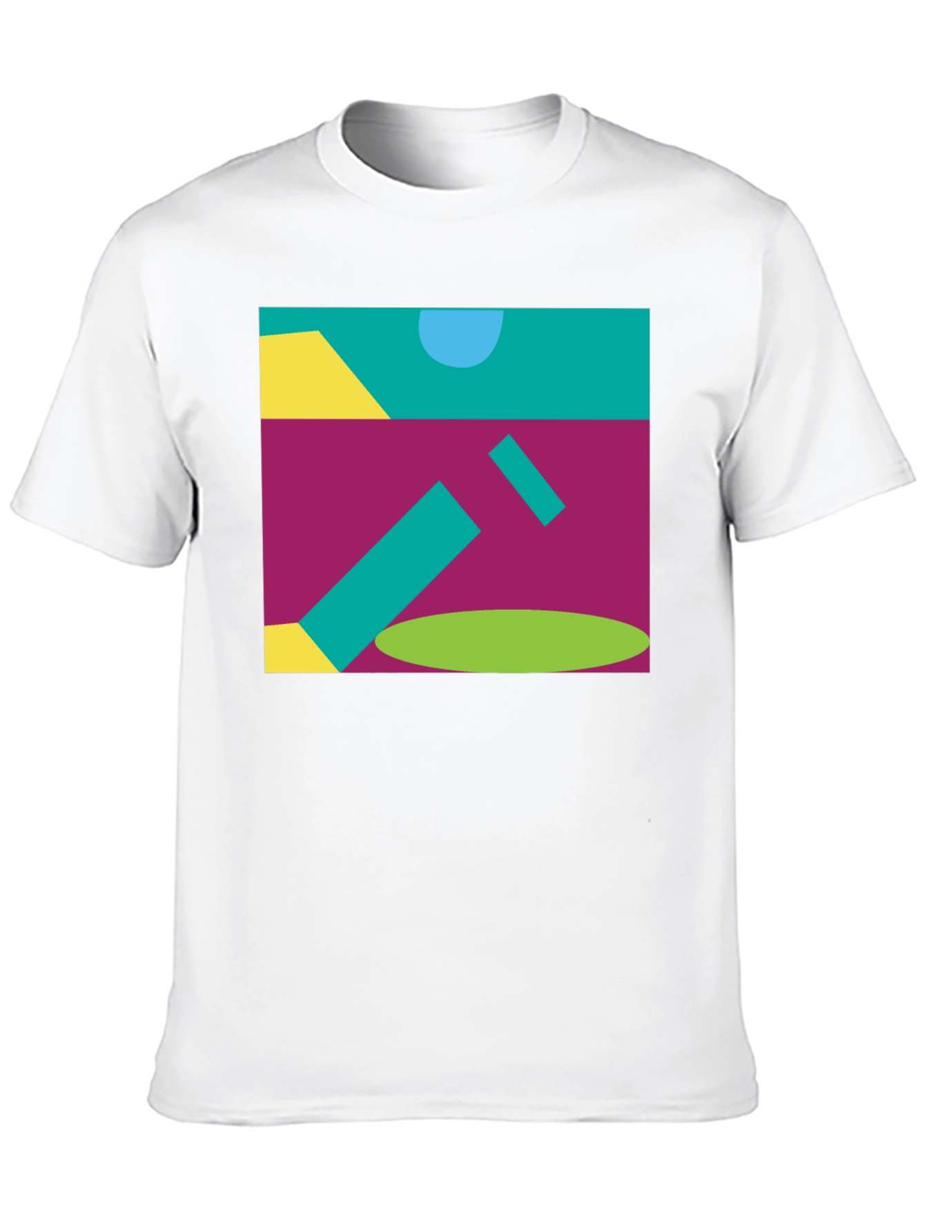 Abstract Geometric Pattern T-Shirt