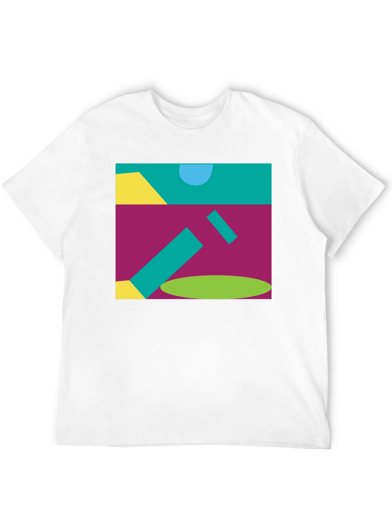 Abstract Geometric Pattern T-Shirt