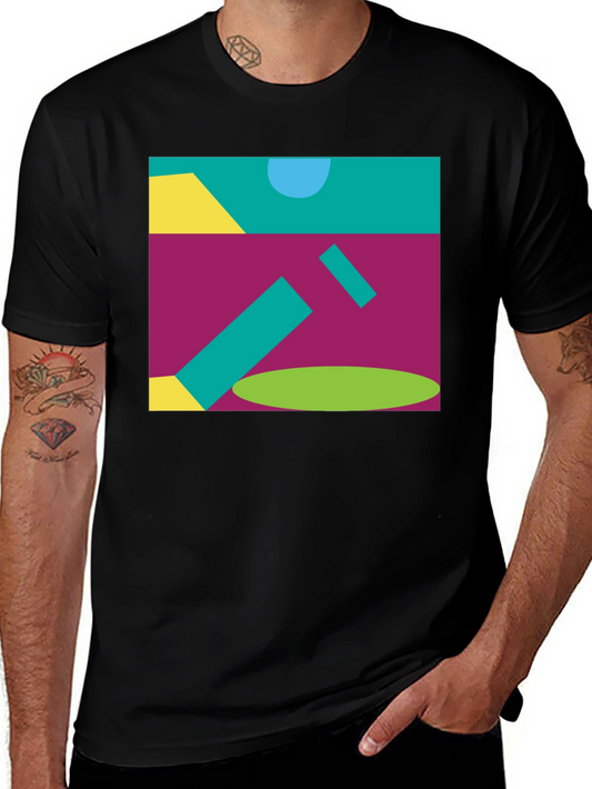 Abstract Geometric Pattern T-Shirt