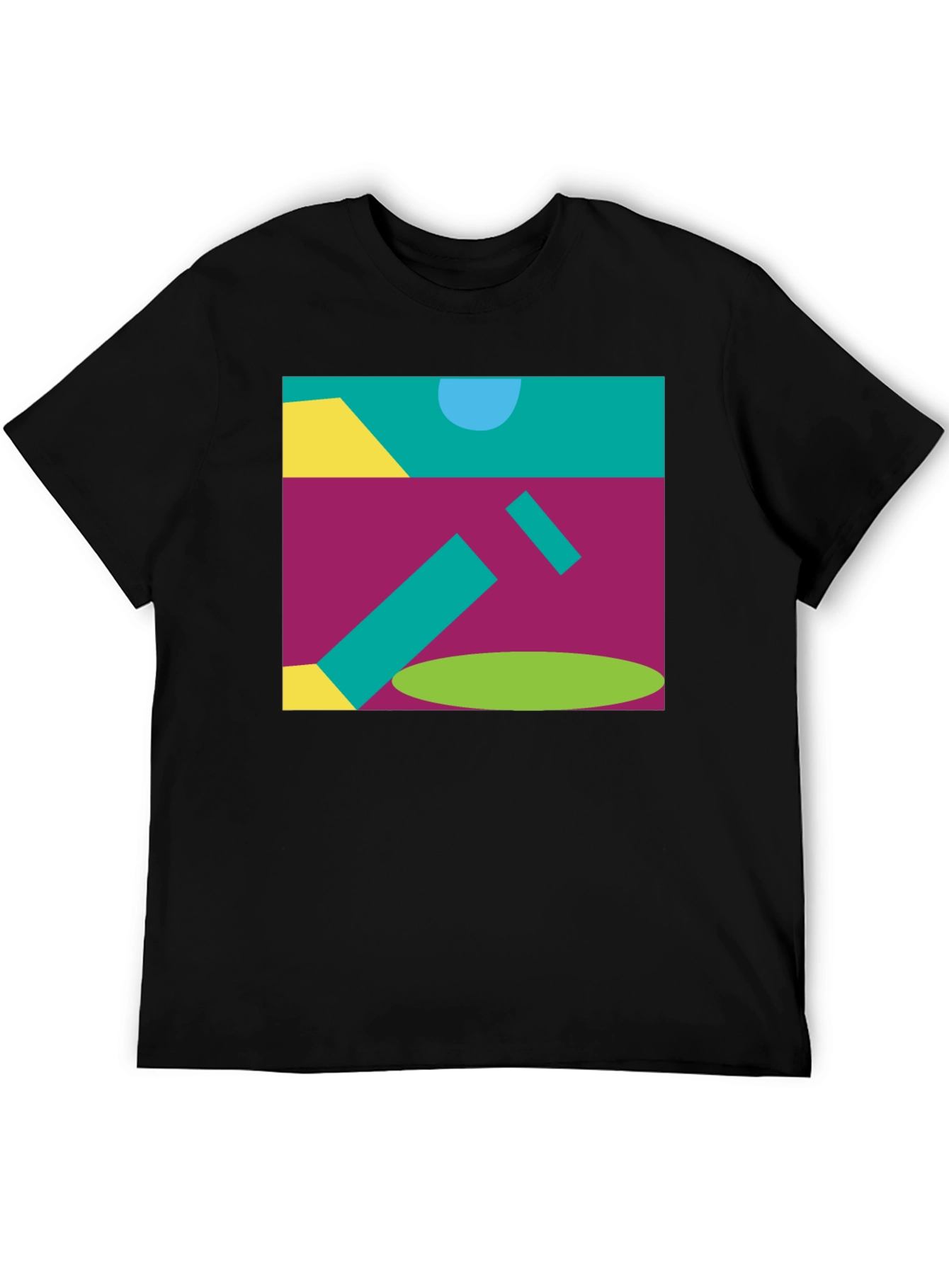 Abstract Geometric Pattern T-Shirt