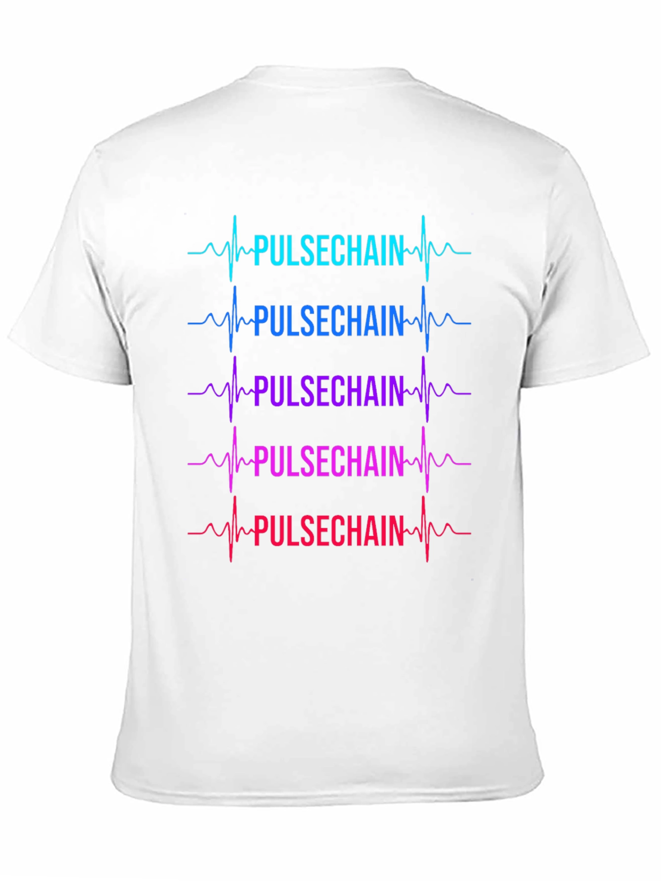 PulseChain Heartbeat Graphic T-Shirt