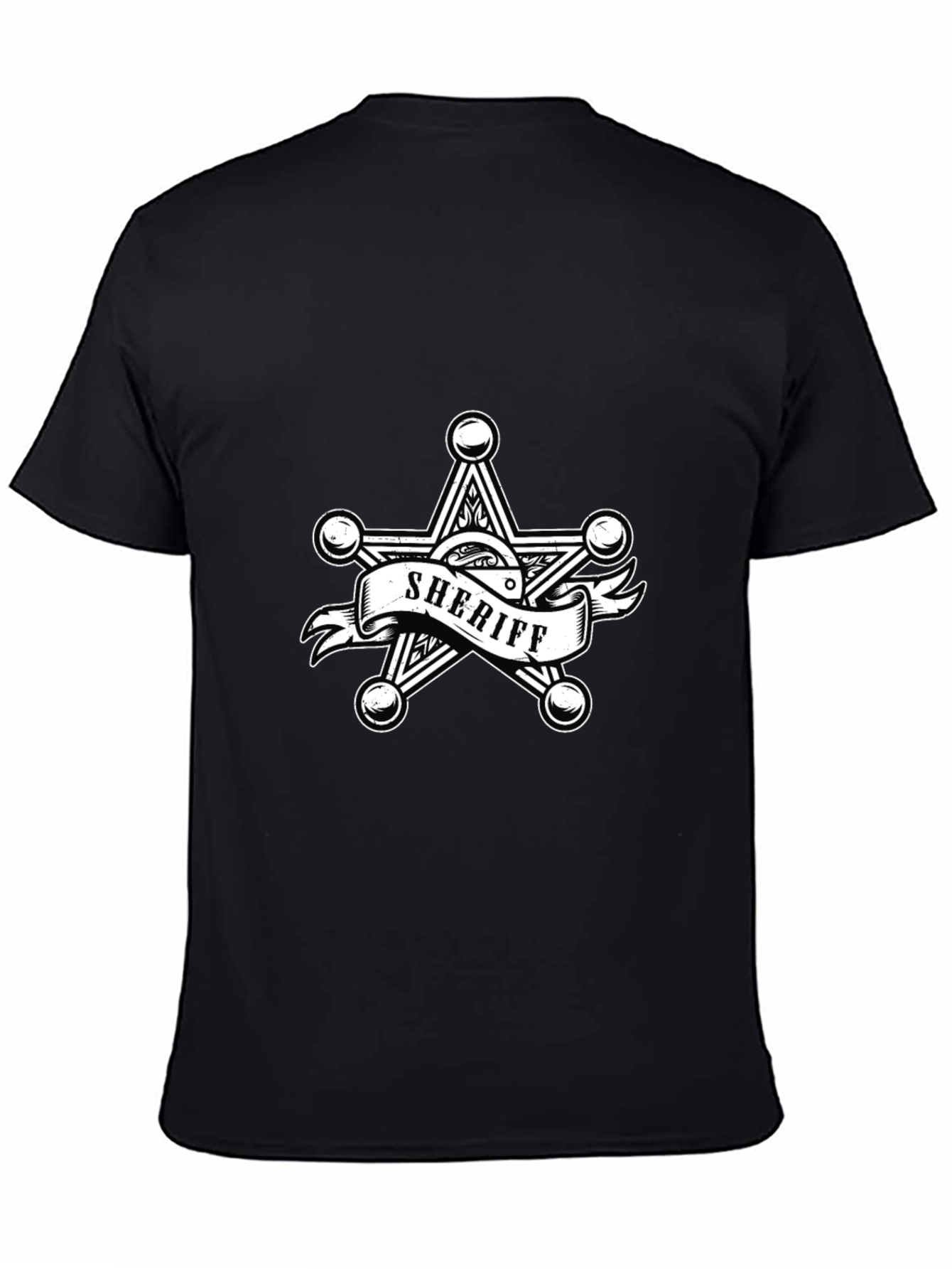 Sheriff Star T-Shirt - Western Style Tee