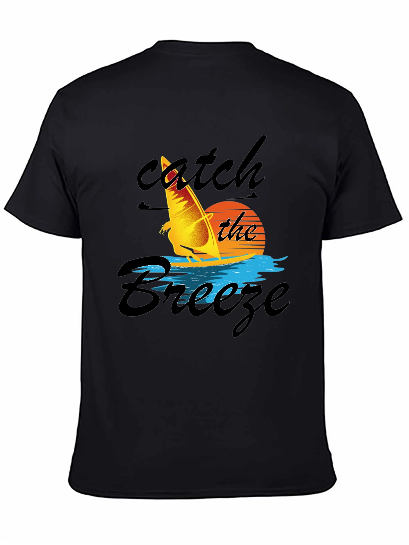 Catch the Breeze Graphic T-Shirt - Surf Inspired