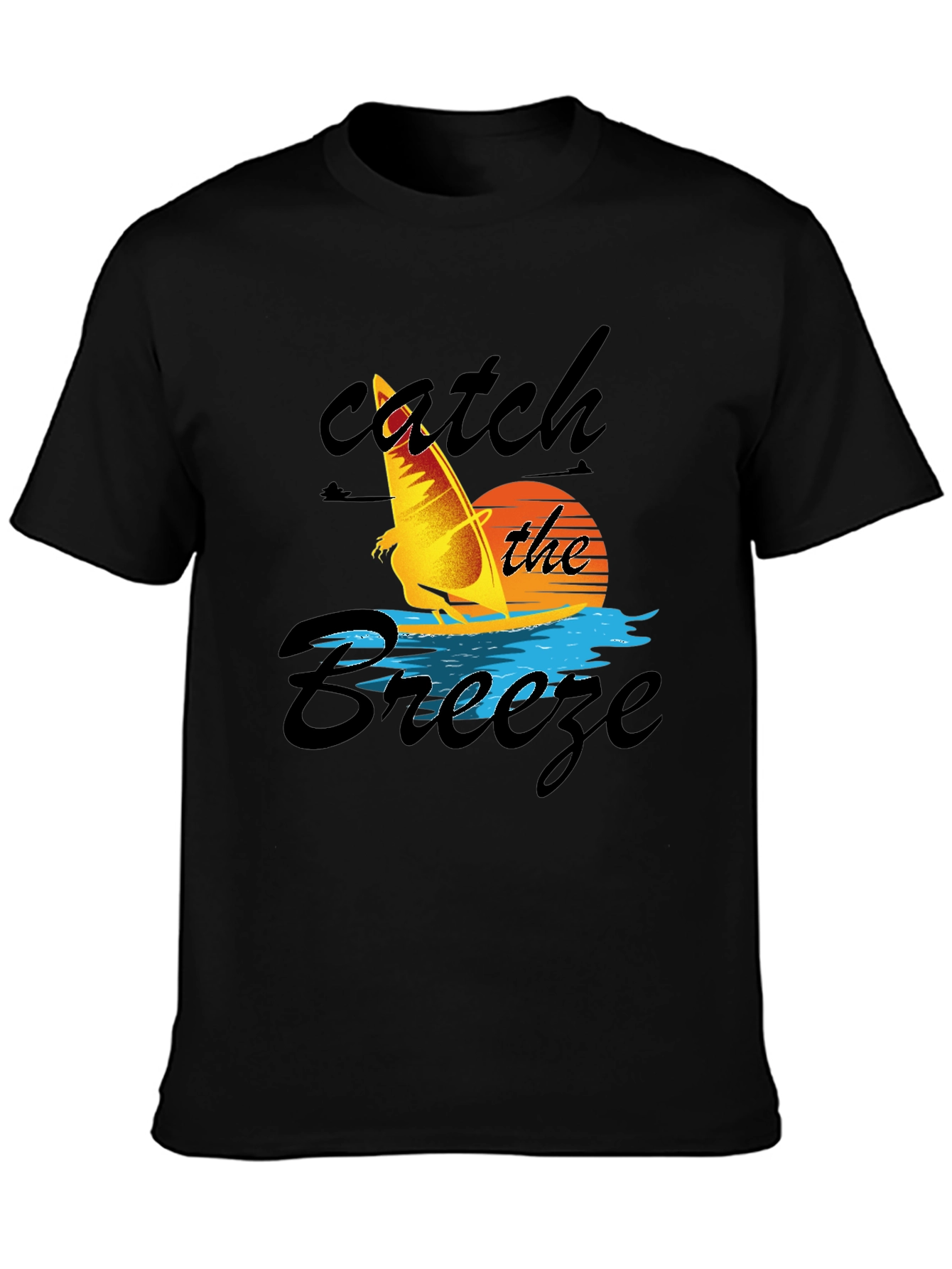 Catch the Breeze Graphic T-Shirt - Surf Inspired