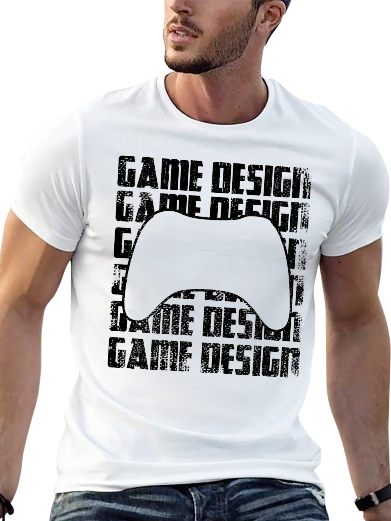 Game Design T-Shirt Controller Tee