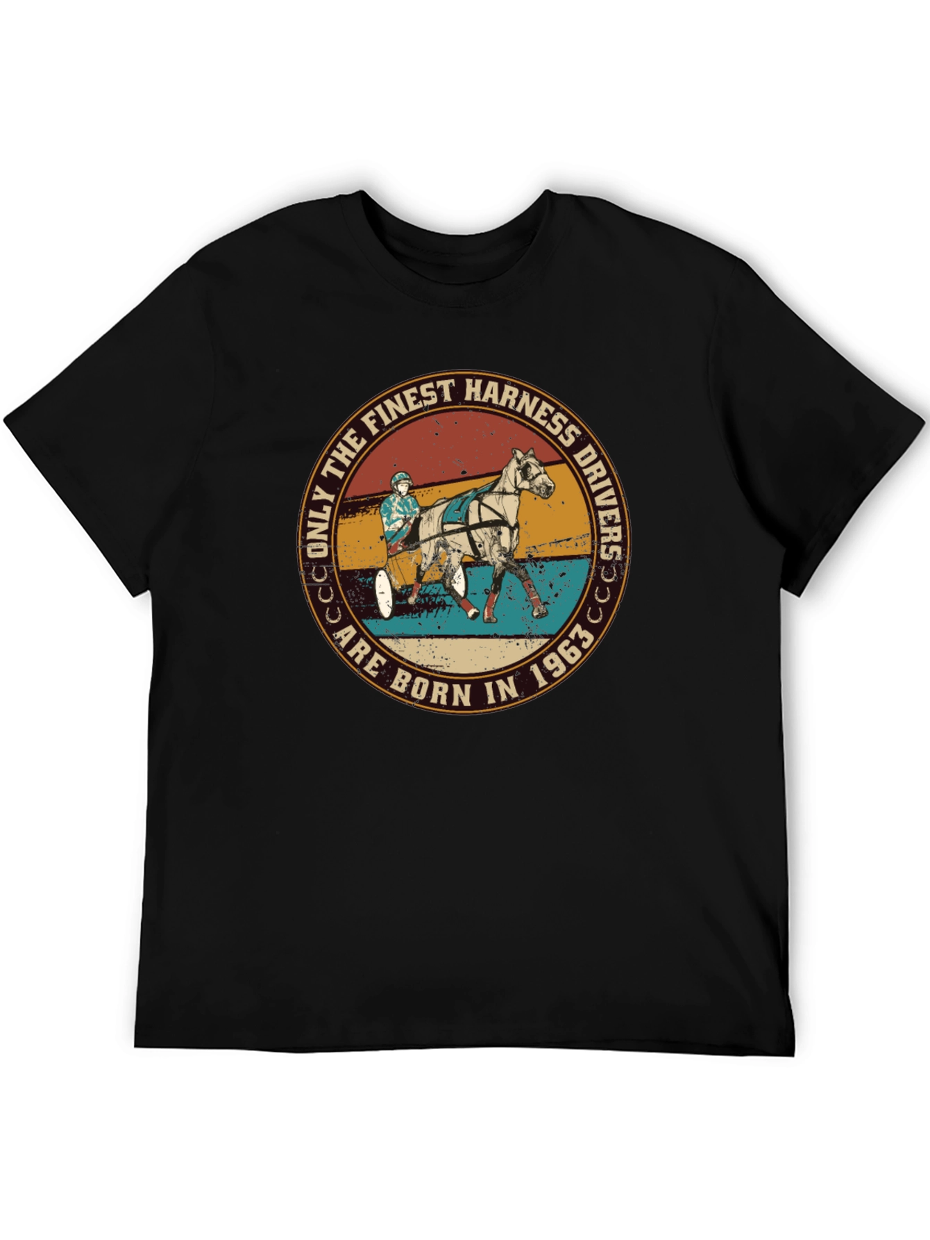 Finest Harness Drivers T-Shirt - Born in 1963