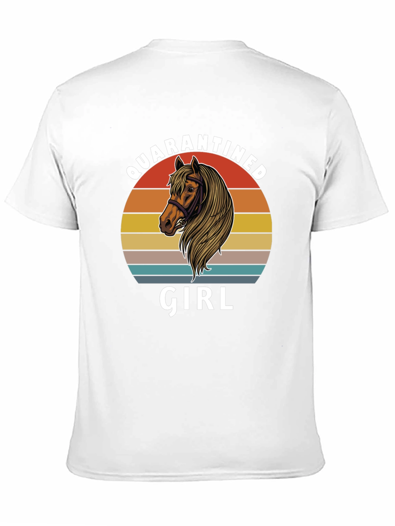 Quarantined Girl Horse T-Shirt