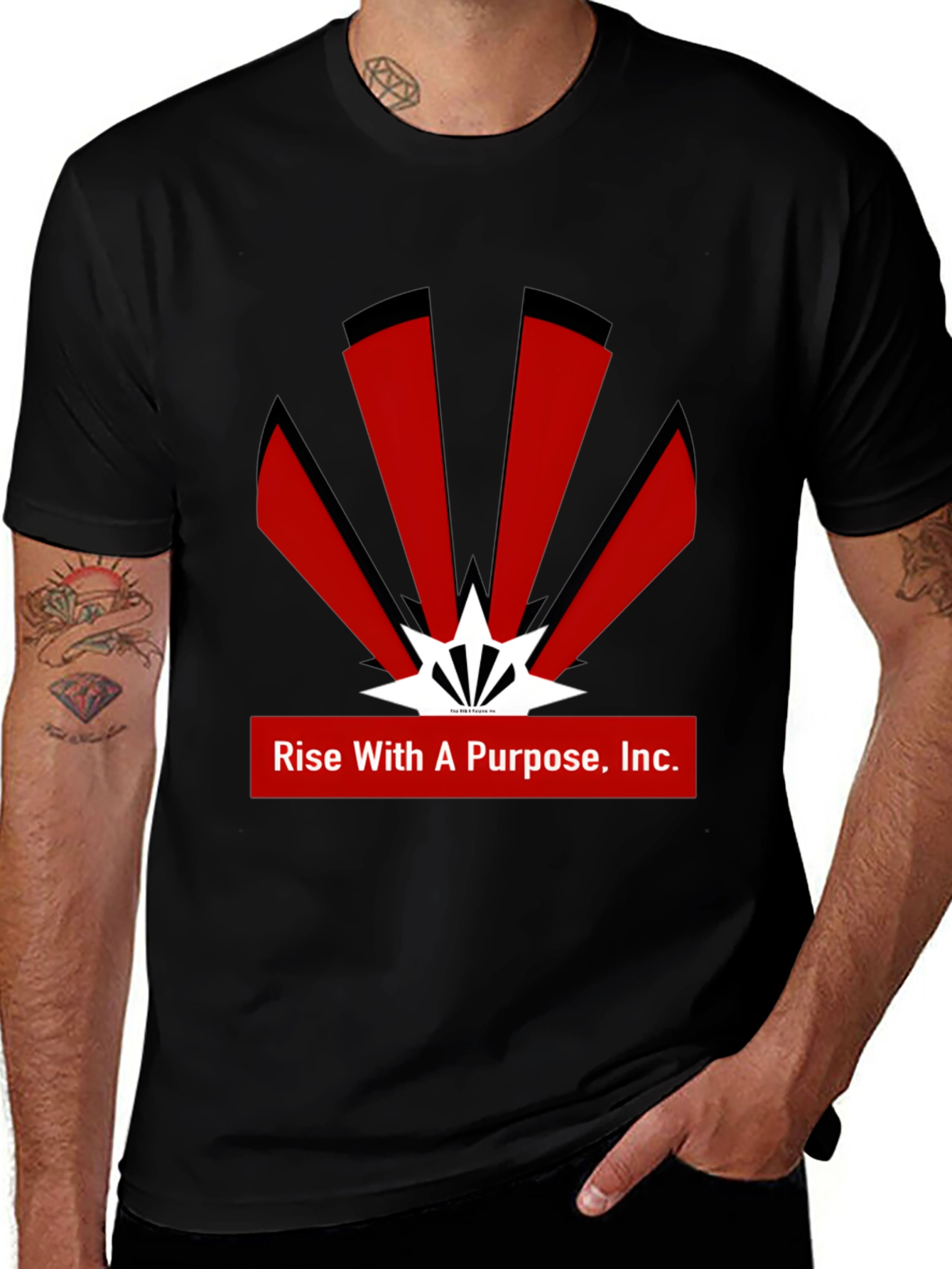 Rise With A Purpose Graphic T-Shirt