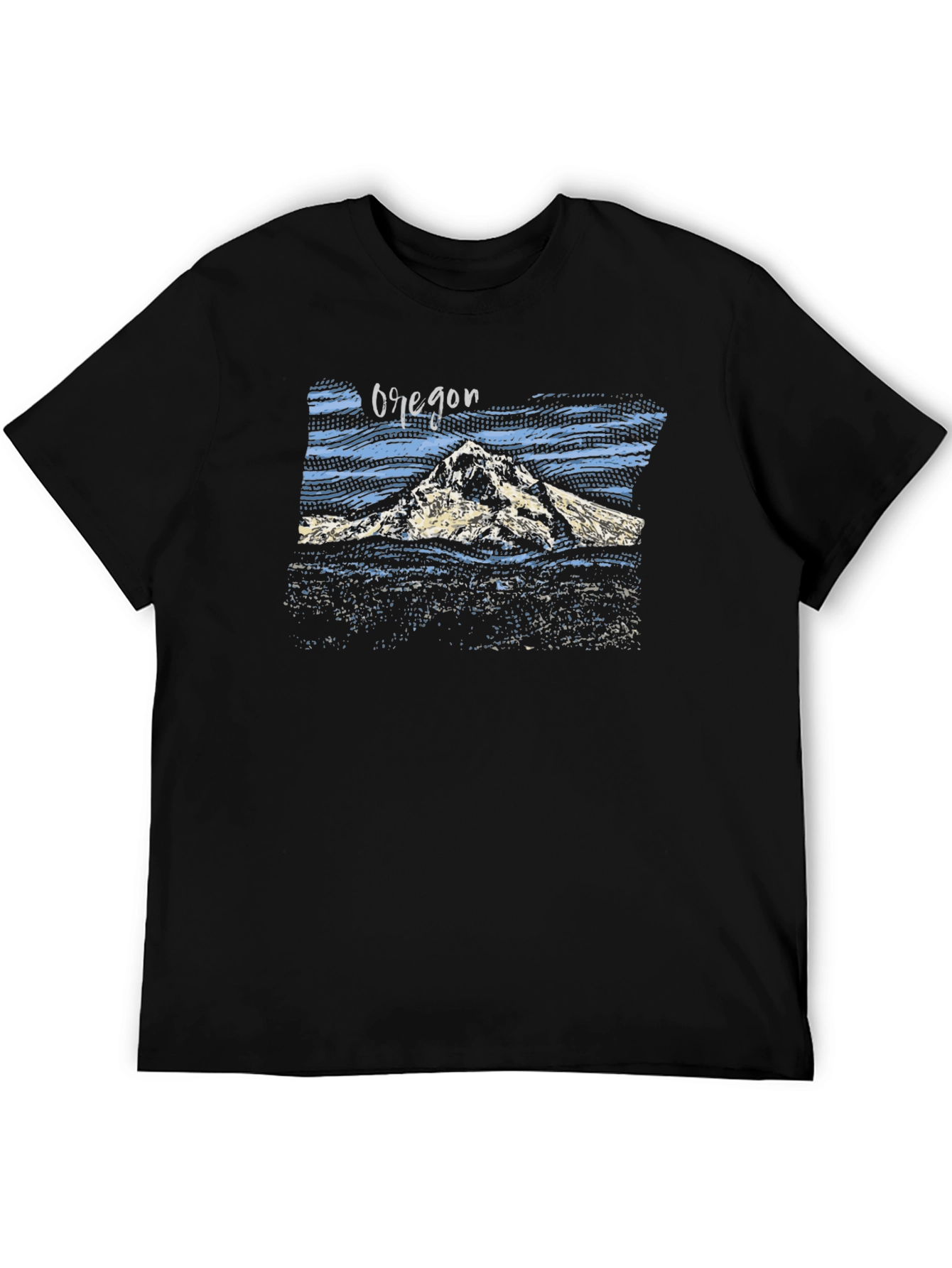 Oregon Graphic Tee - Mountain Design