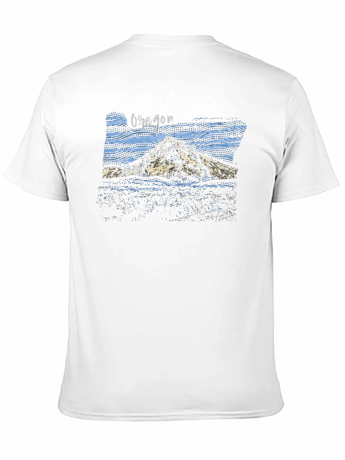 Oregon Graphic Tee - Mountain Design