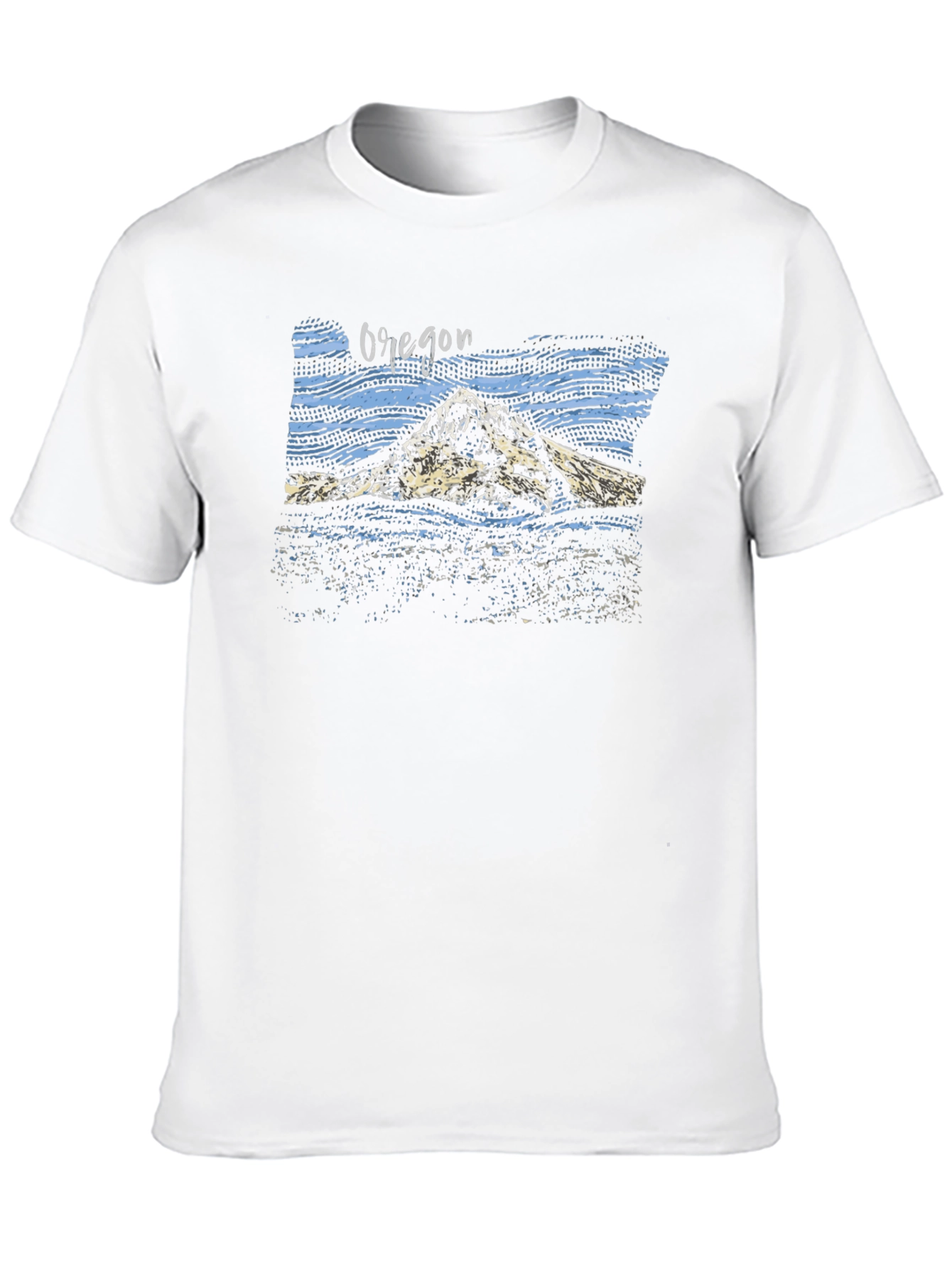 Oregon Graphic Tee - Mountain Design